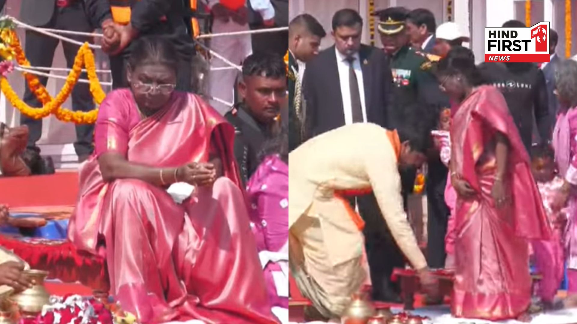 Maha Kumbh 2025: President Draupadi Murmu Takes Holy Dip at Sangam, Prays for Nation’s Growth