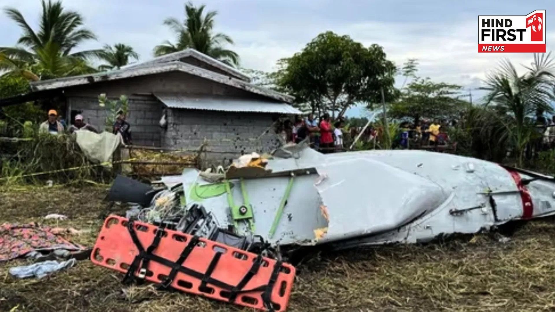 US military plane crashes during a mission in Philippines, 4 killed