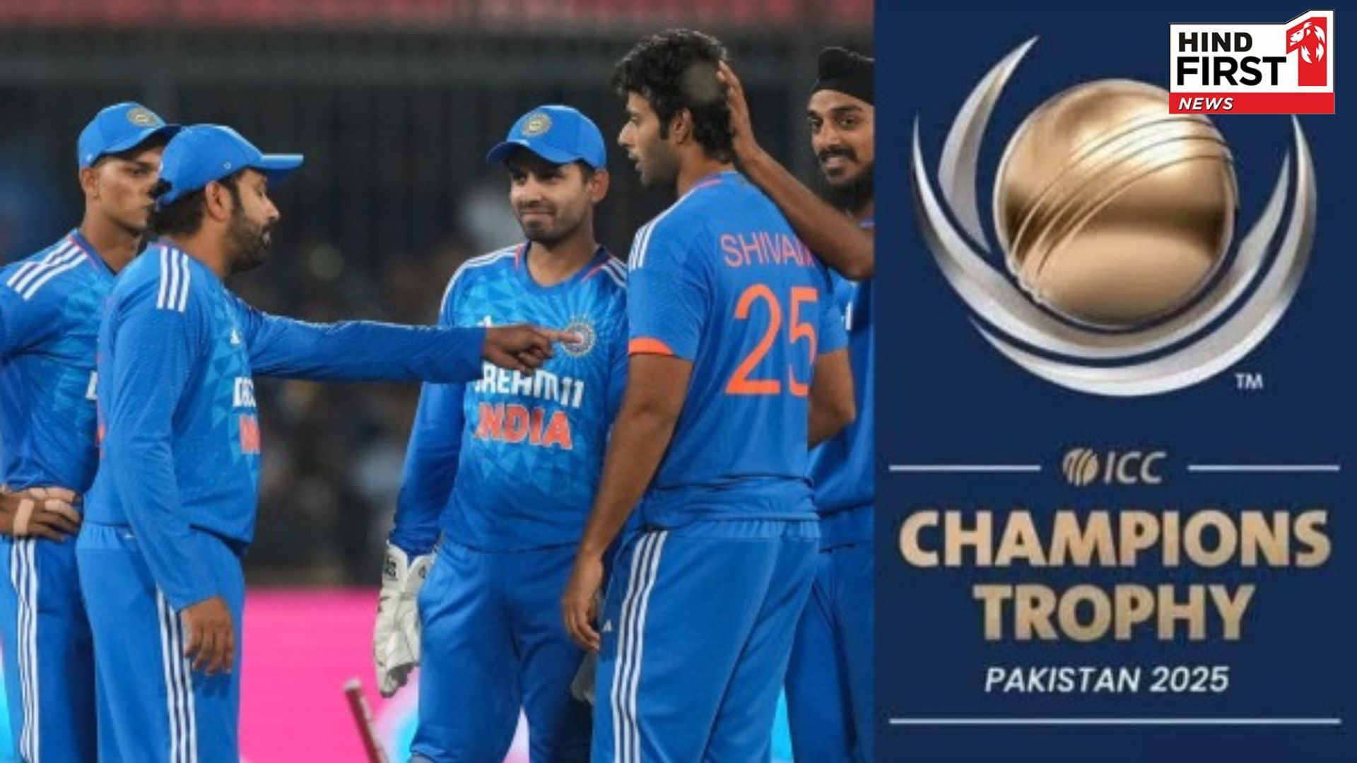 Indian team leaves for Champions Trophy, challenge for the giants