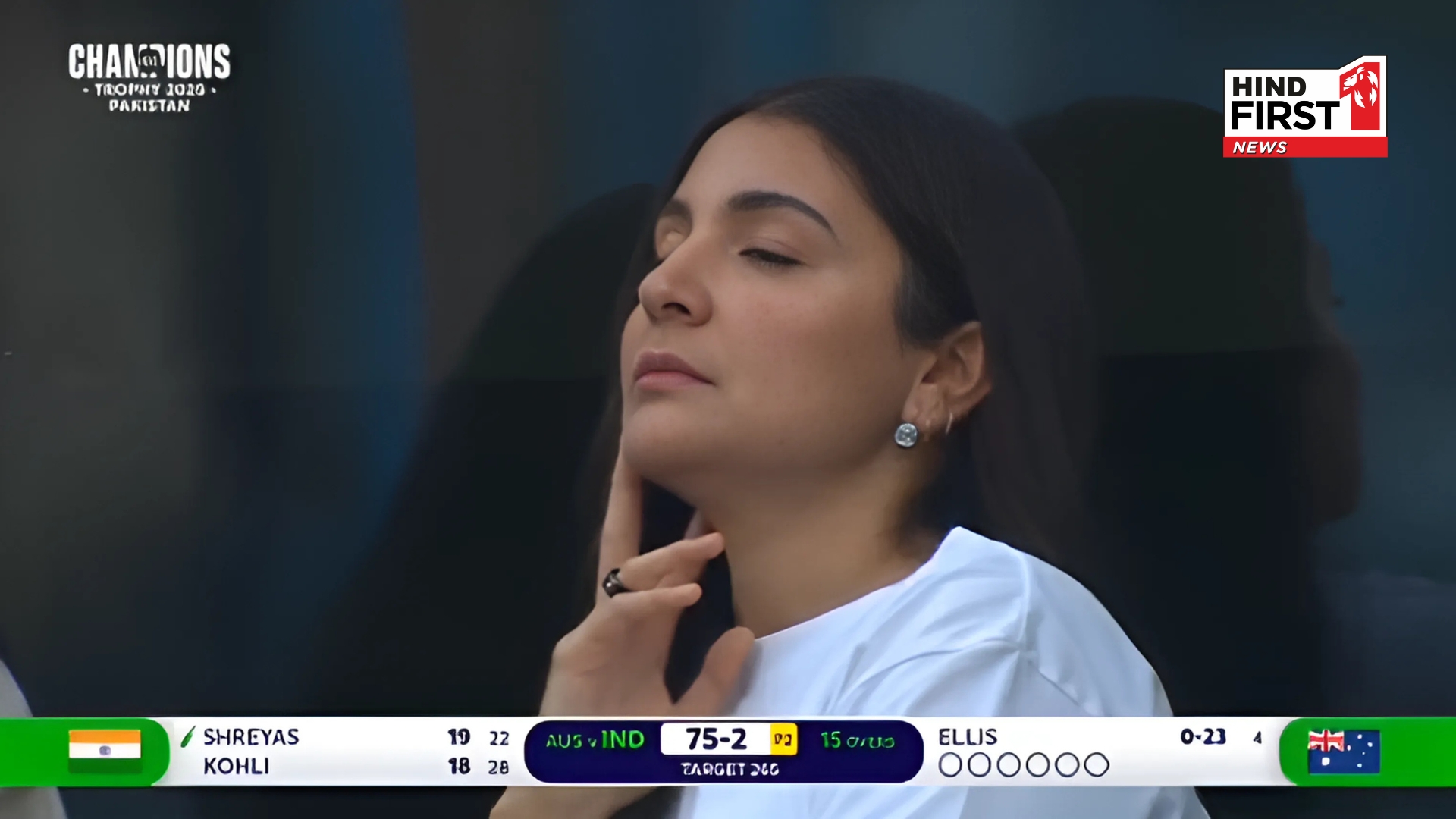Anushka Sharma Caught Napping During Match, Fans Call Her a Typical Tired Desi Mummy