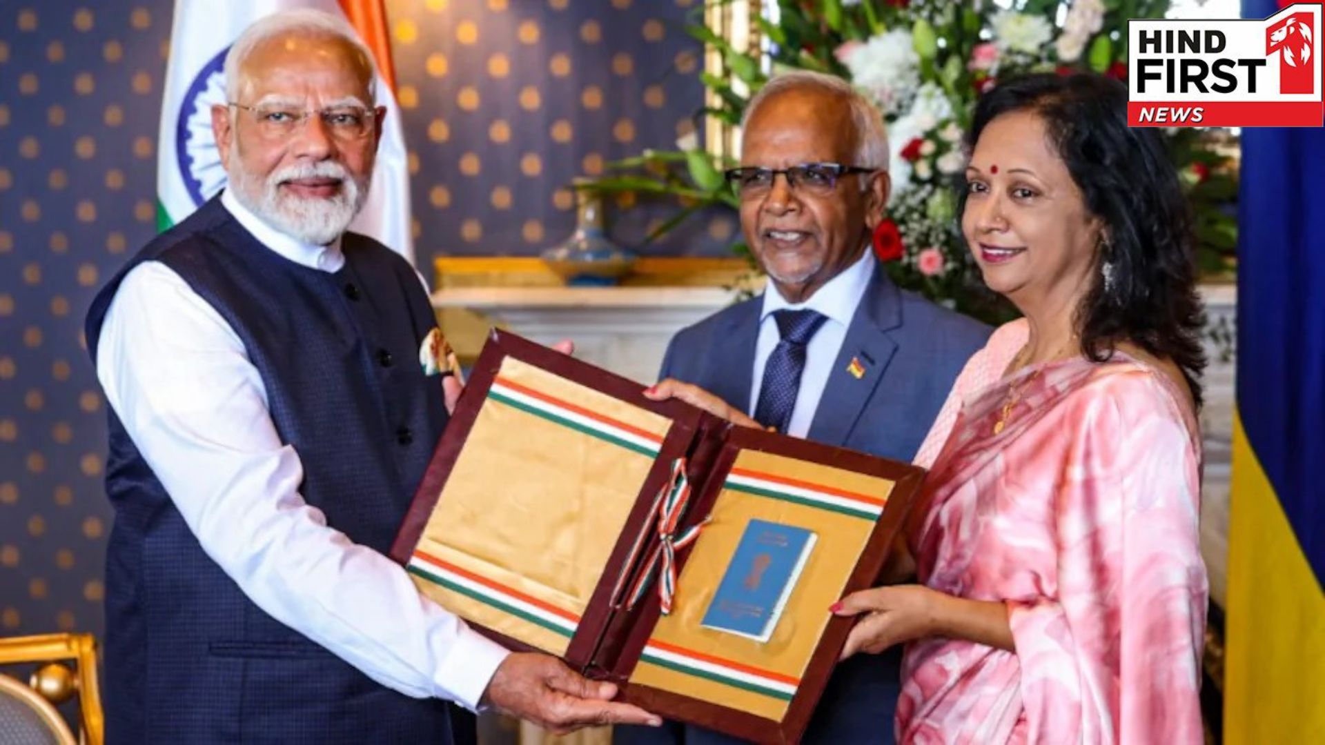 PM Modi becomes 1st Indian to receive Mauritius’ highest civilian honour