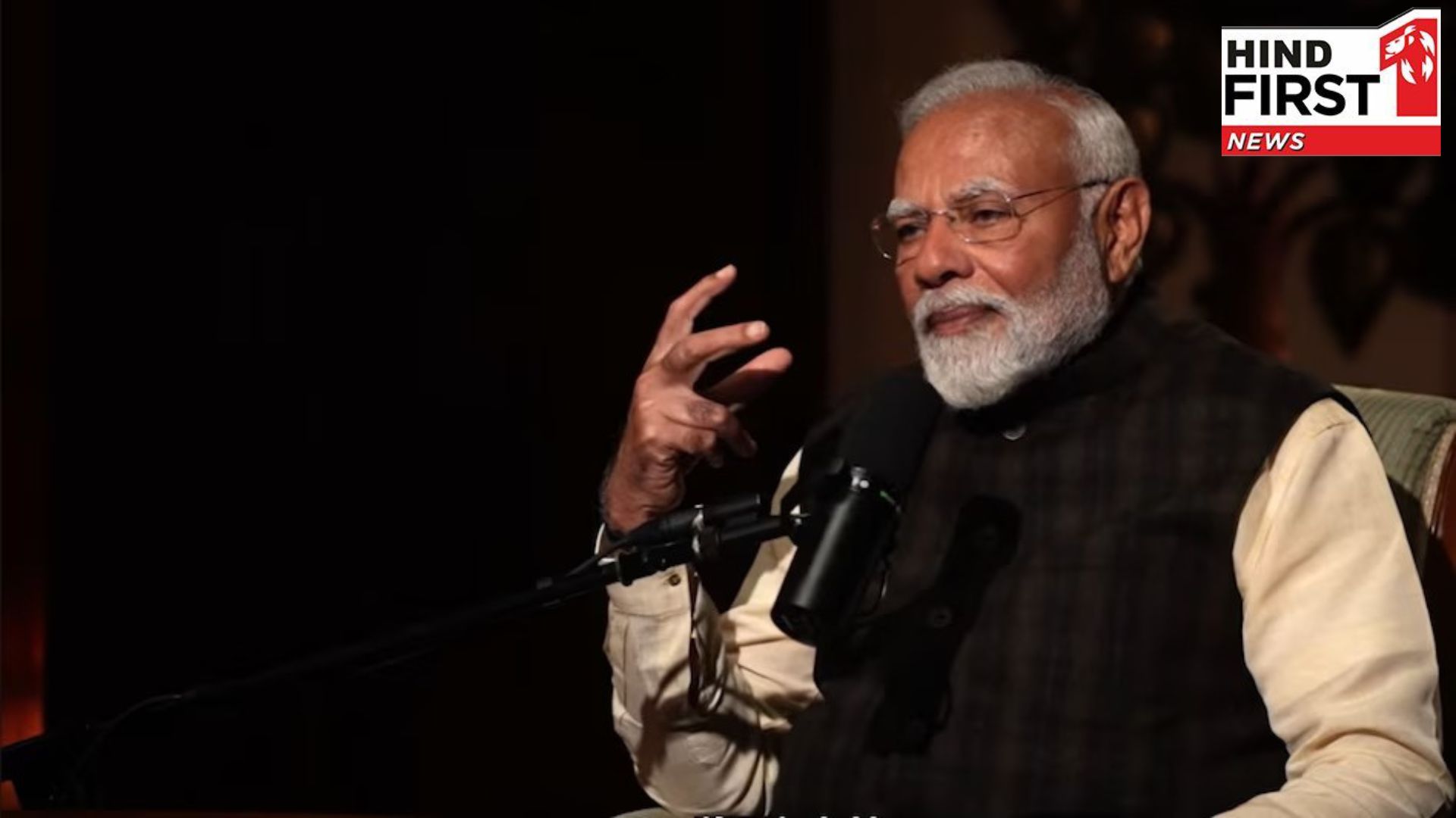 We never wore shoes in our life, PM Modi narrated an interesting story in podcast
