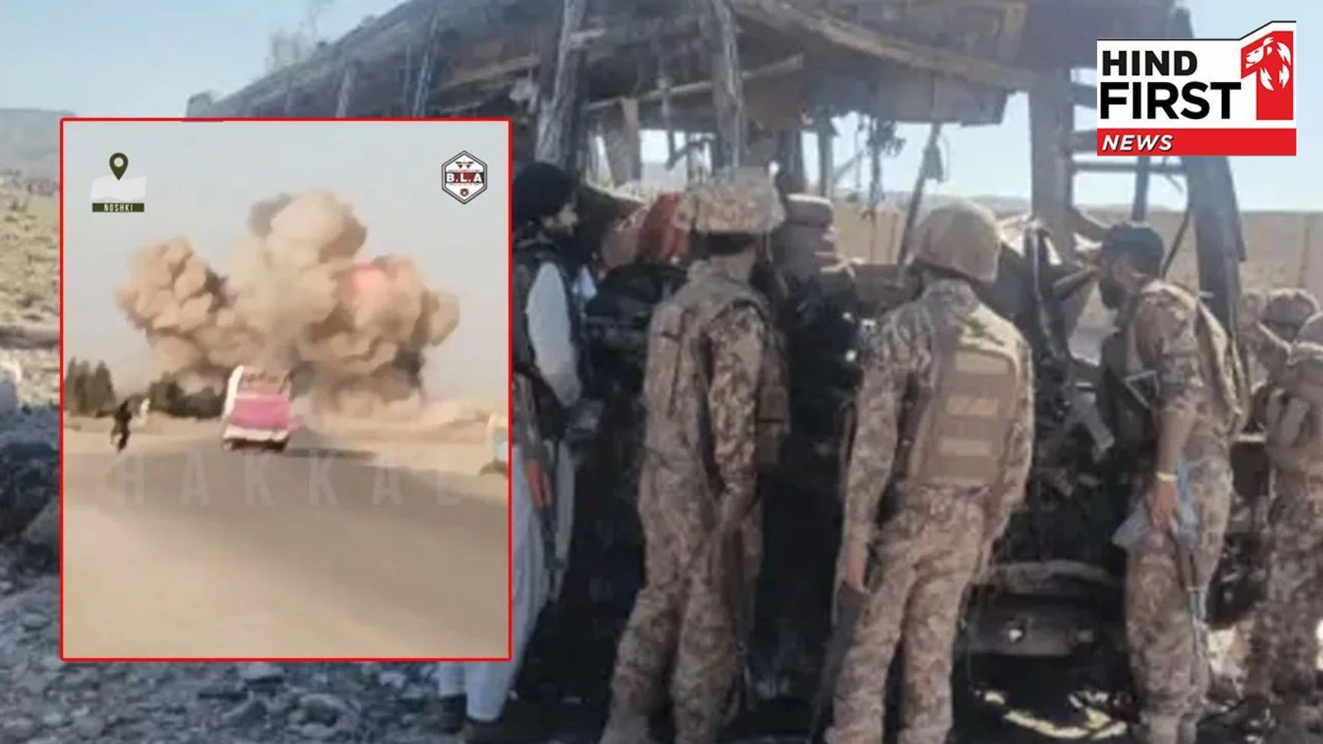 Video: BLA killed 90 Pakistani soldiers; Haqqal Media releases footage of Noshki attack