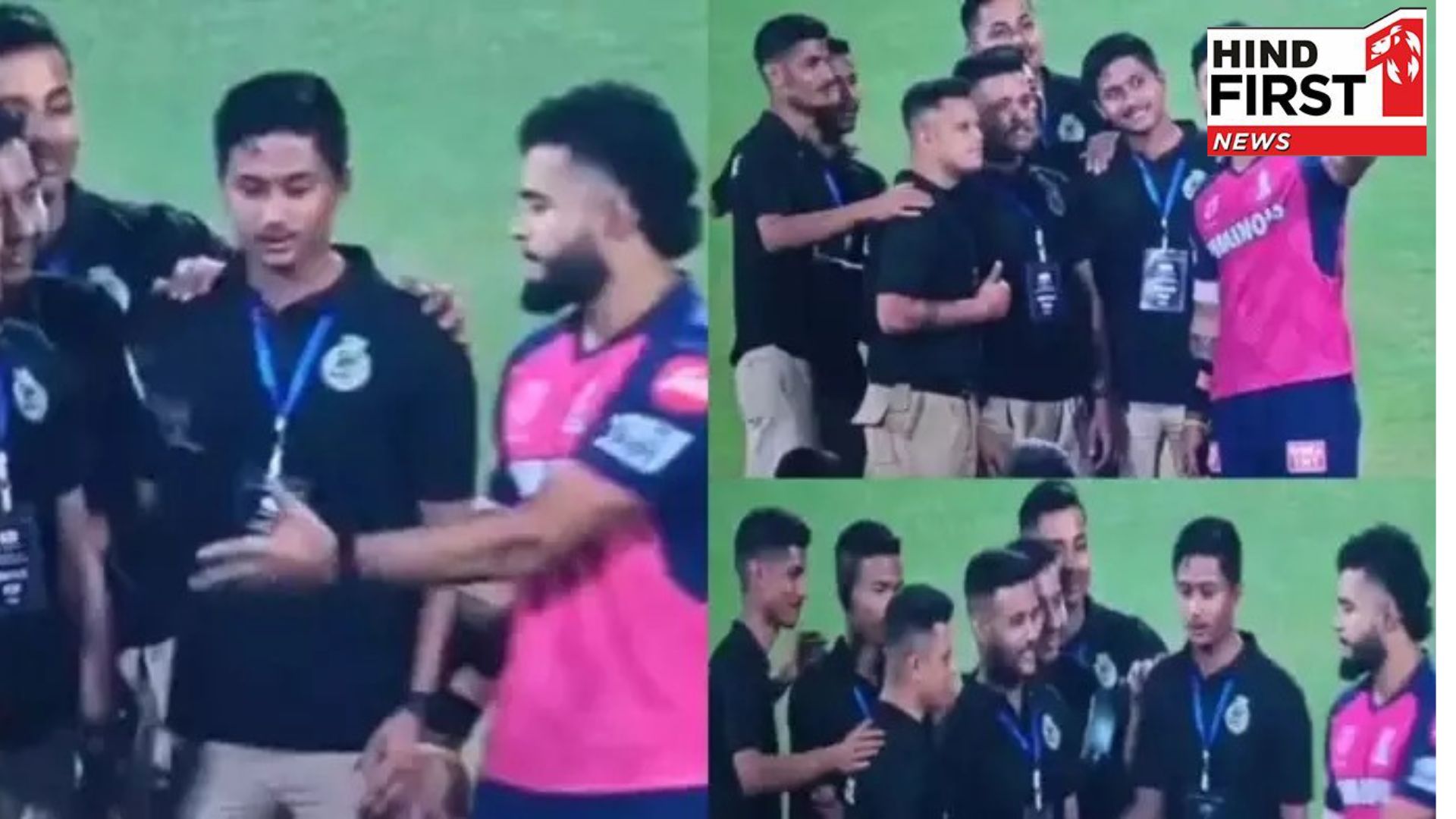 Video: Riyan Parag slammed for tossing phone after selfie with security personnel