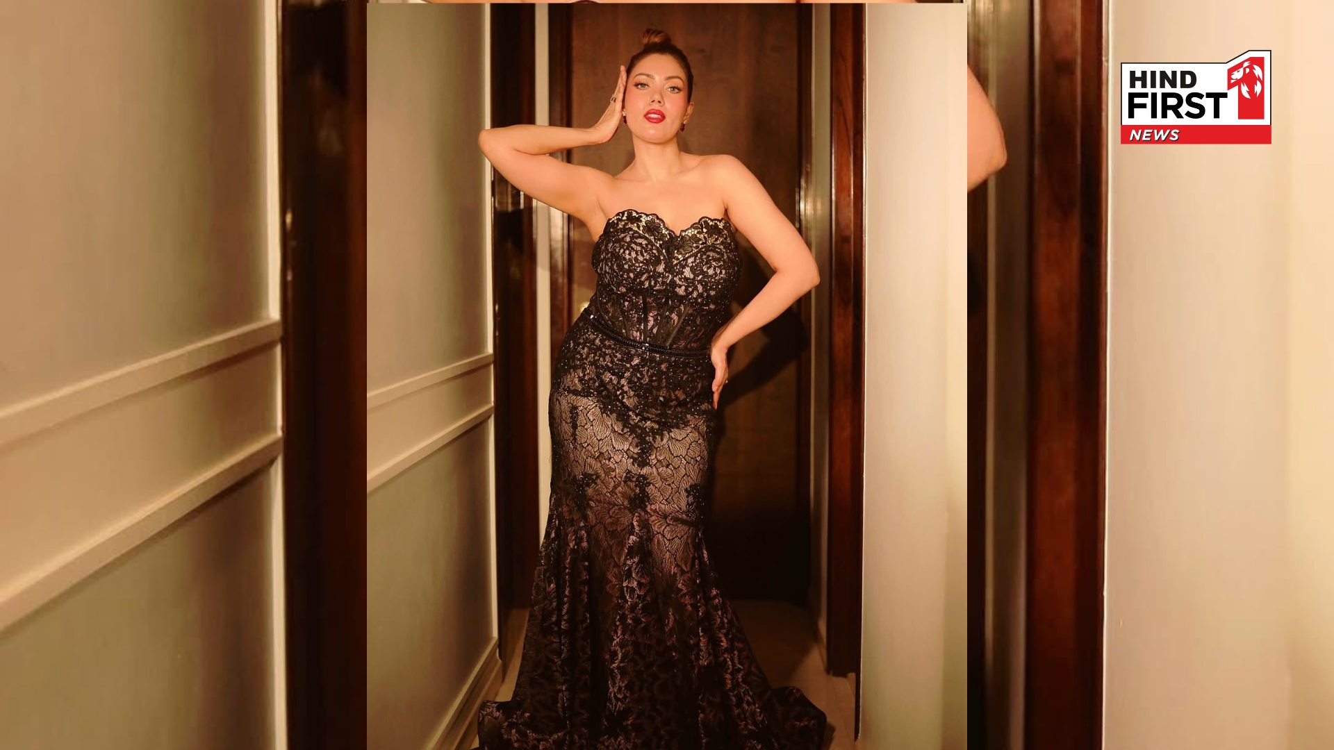 Munmun Dutta ’s New Black Gown Look Is Pure Fashion Goals