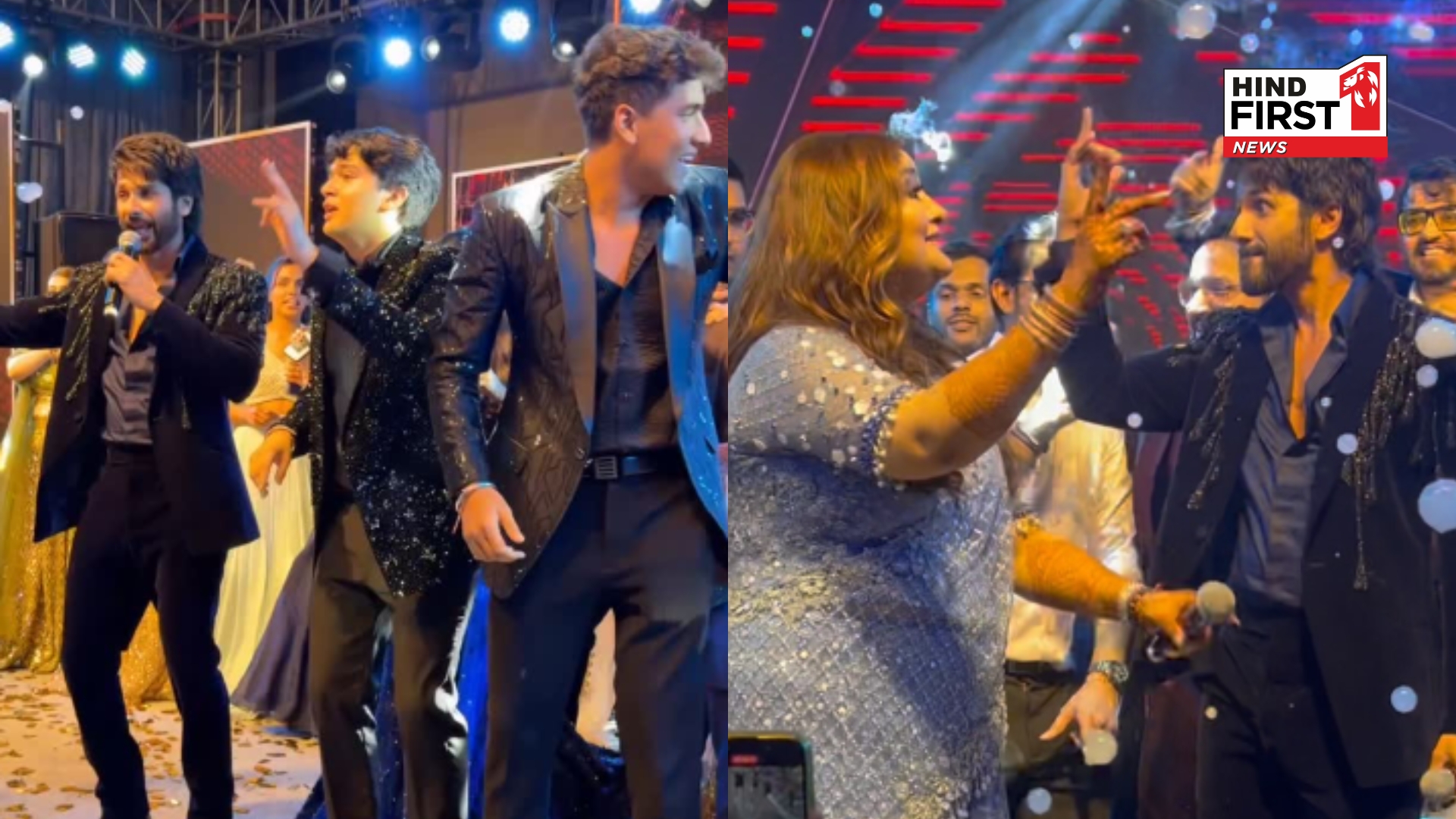 Shahid Kapoor Dances With Bride-To-Be Meghna Singh At Star-Studded Sangeet | WATCH