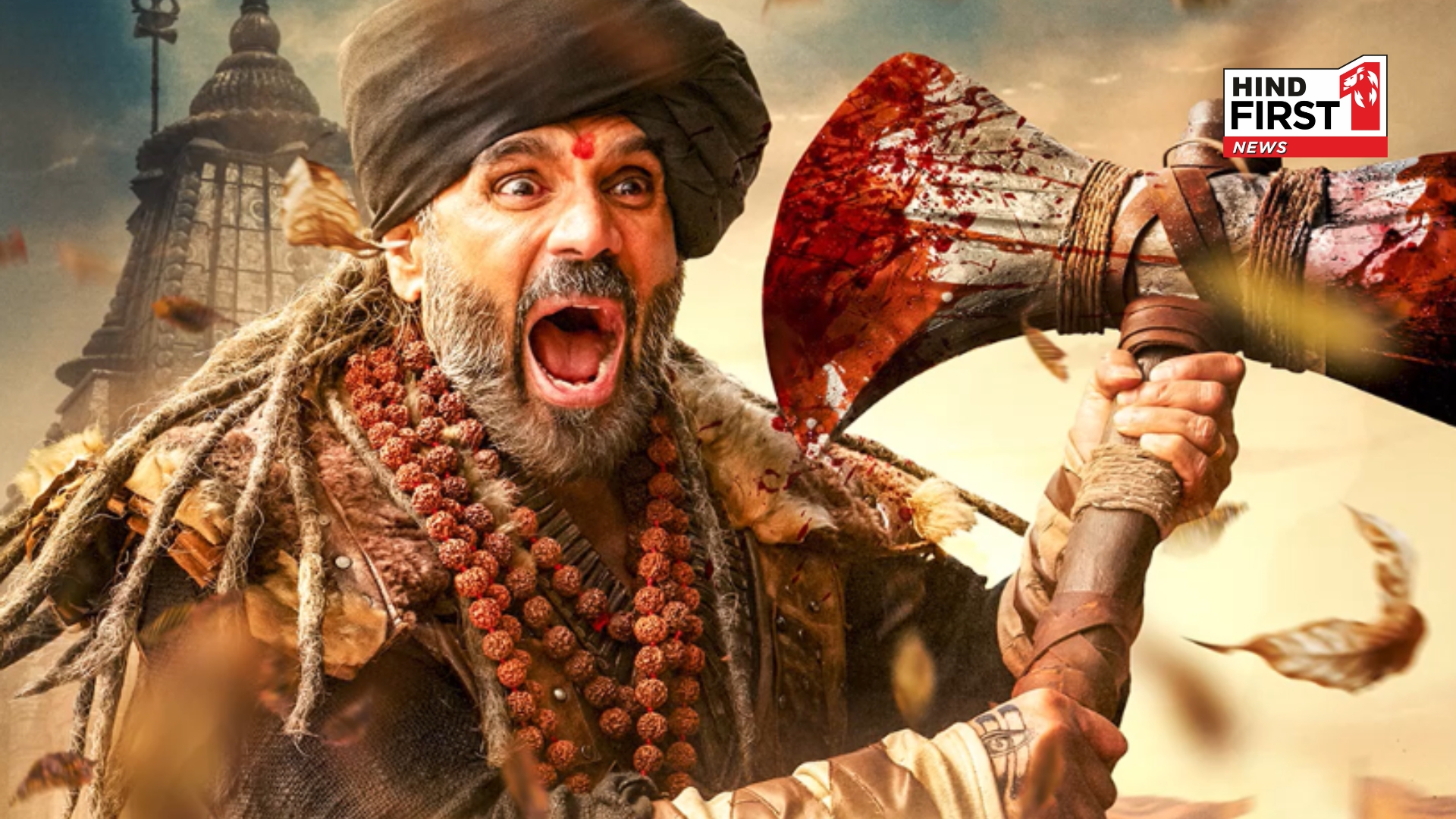 Suniel Shetty Looks Fierce as Vegda Ji in Kesari Veer Poster