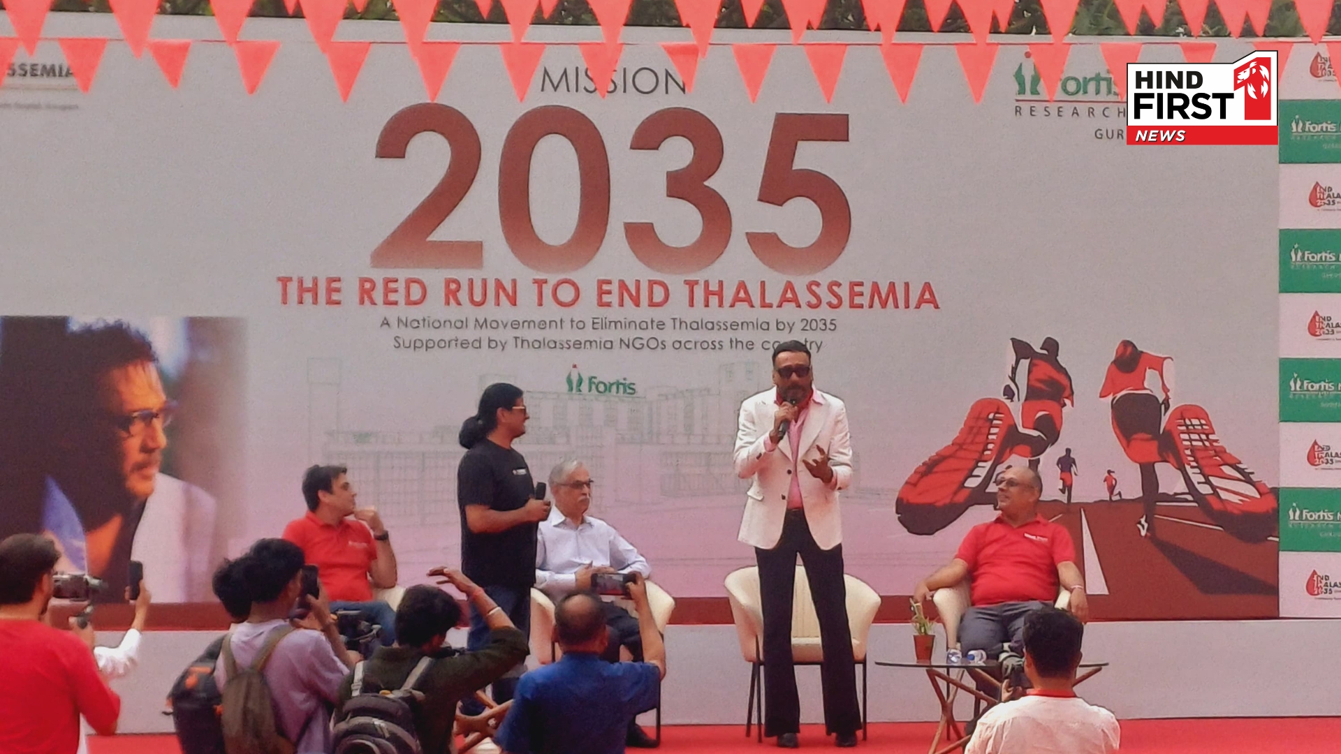 Jackie Shroff Joins Fortis’ Red Run to End Thalassemia Mission 2035