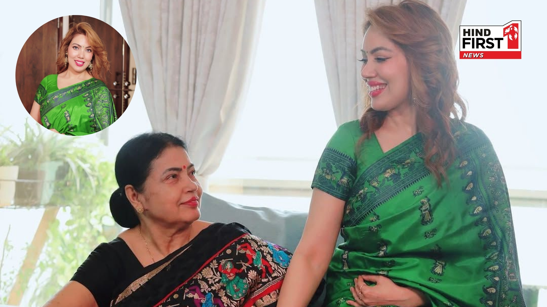 Munmun Dutta Celebrates Bengali New Year with Her Mom in Traditional Style