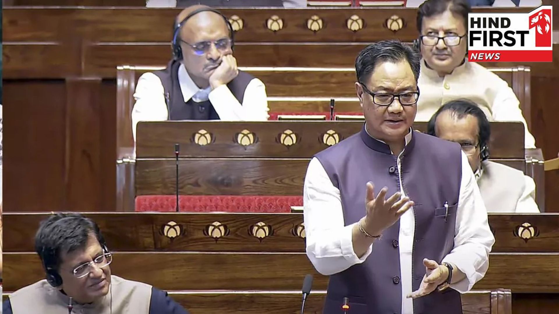 Waqf Bill in Rajya Sabha: No committee has done as much work as JPC has done; - Rijiju