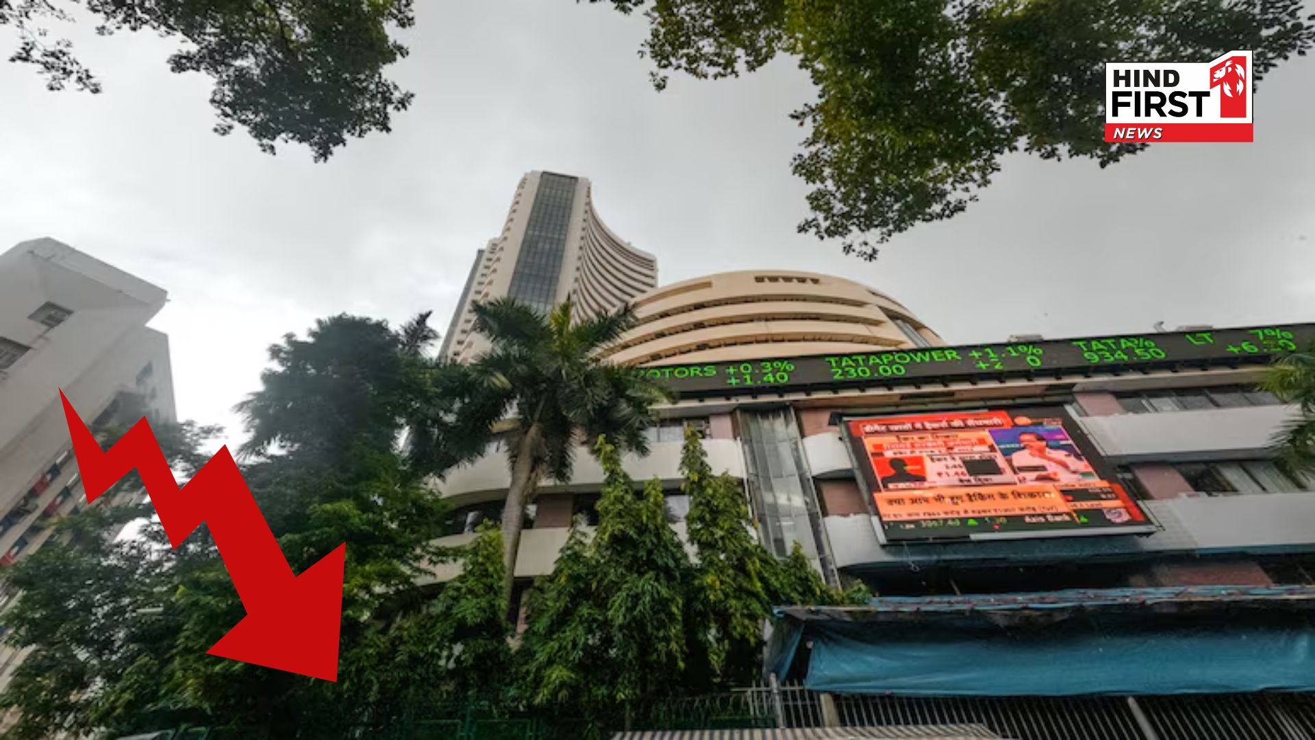 Sensex Down 800 Points Amid India-Pakistan Tensions, Market Still Resilient