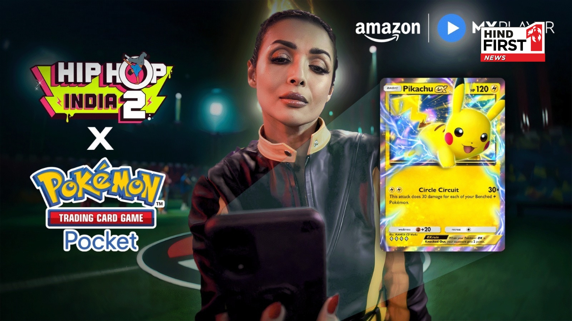 Pokémon and Malaika Arora Bring Dance Magic to Realme Hip Hop India Season 2