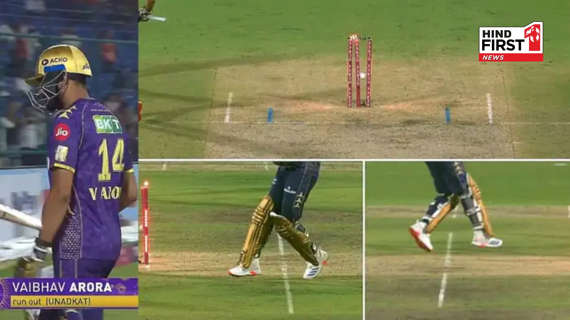 IPL 2025: Vaibhav Arora ’s Run Out Video Sparks Memes Online