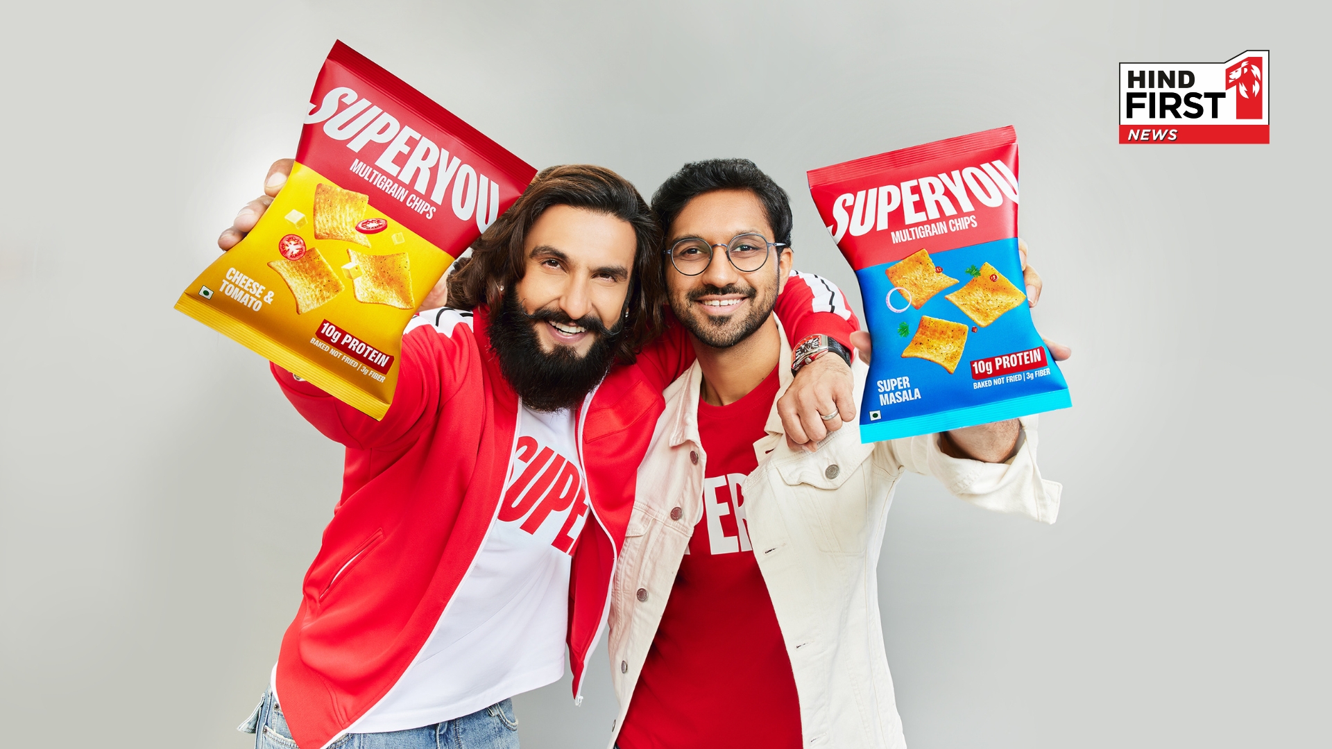 Powerhouse Ranveer Singh’s SuperYou Enters New Category with Protein-packed Multigrain Chips