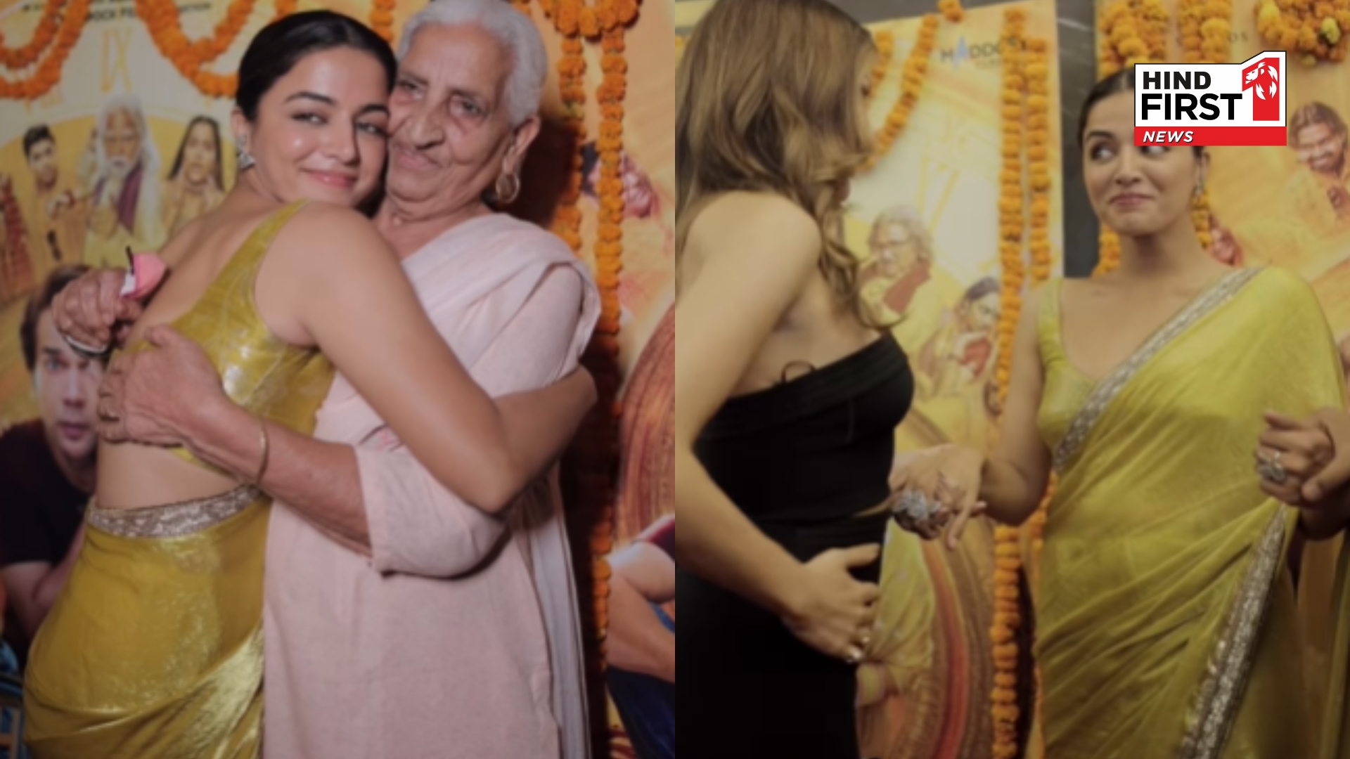 Wamiqa Gabbi Celebrates Bhool Chuk Maaf with the People Who Matter Most