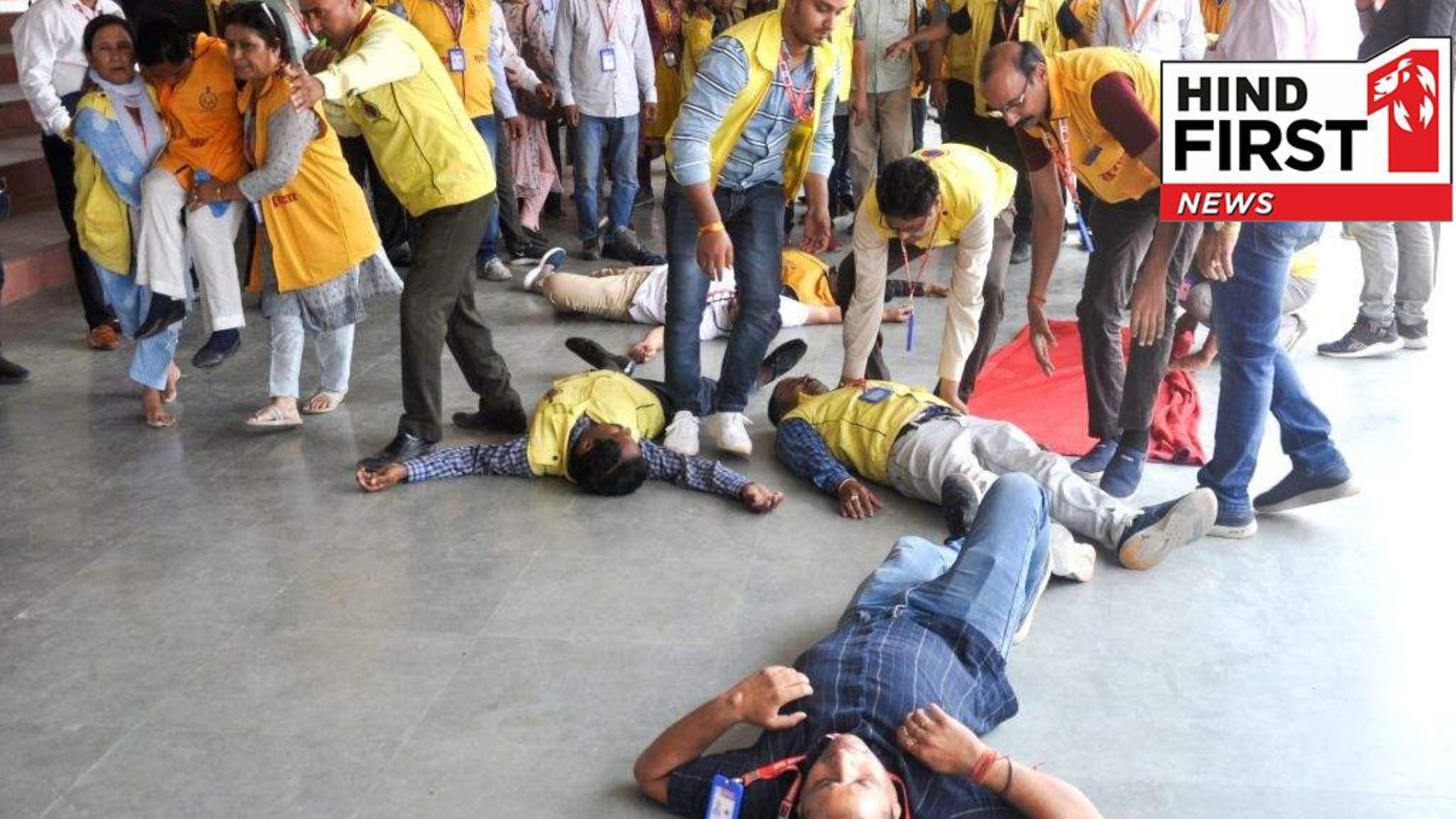 From school to office... how was Mock Drill done for war, see videos