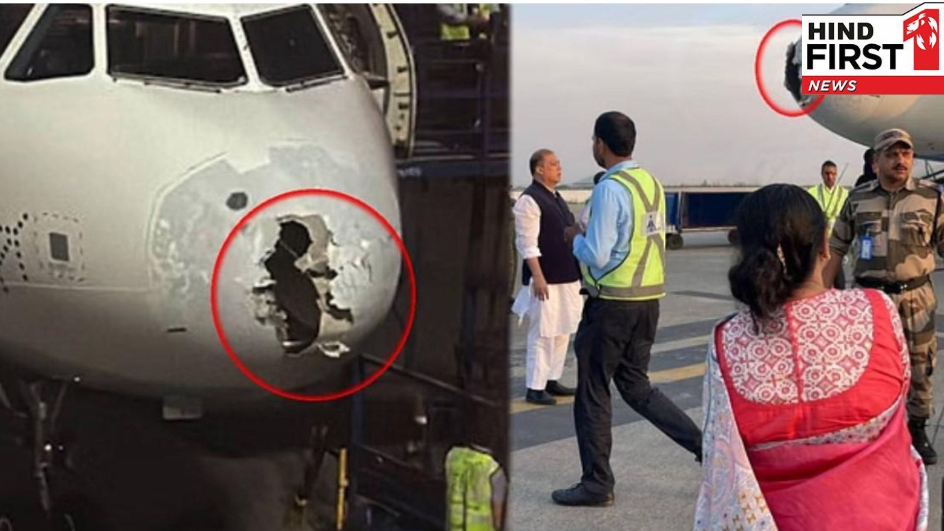 Video: Hail fell on Delhi-Srinagar IndiGo flight, started shaking at thousand feet height