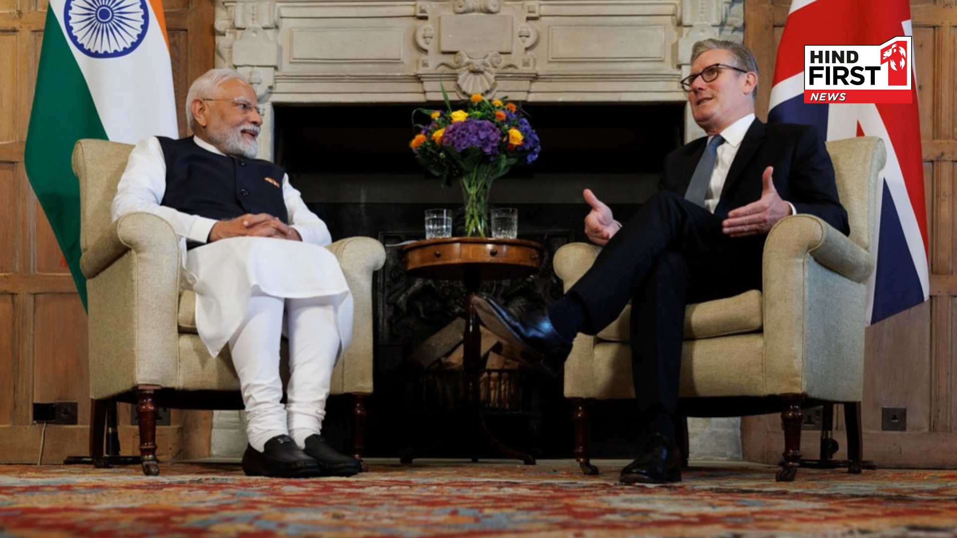 UK-INDIA Prime Ministers Unveil Reinvigorated Partnership