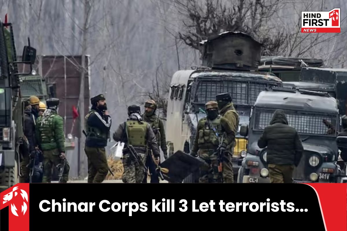 Operation Mahadev: Chinar Corps kill 3 Let terrorists in J&Ks Dara region
