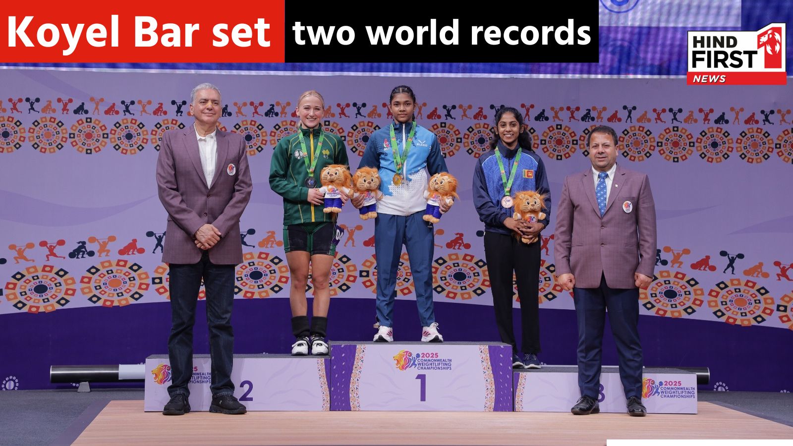 Commonwealth Weightlifting Championships : India’s rising star Koyel Bar etched her name in history