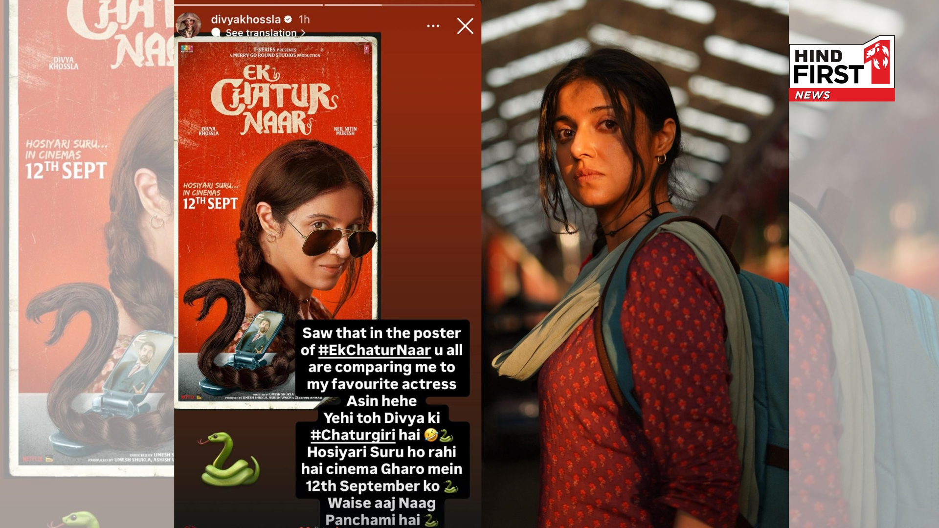 Divya Khossla’s “#Chaturgiri” Reply to Asin Comparisons Goes Viral