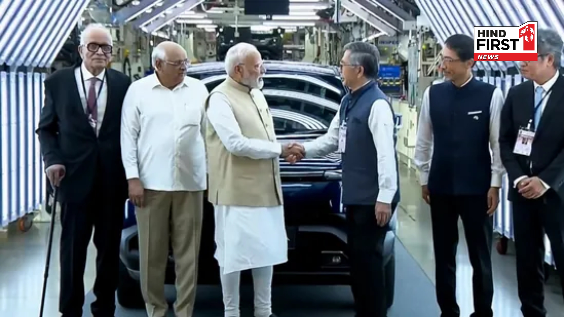 PM Modi Inaugurates Suzuki eVitara, Announces Global EV Push PM Modi Inaugurates Suzuki eVitara, Announces Global EV Push