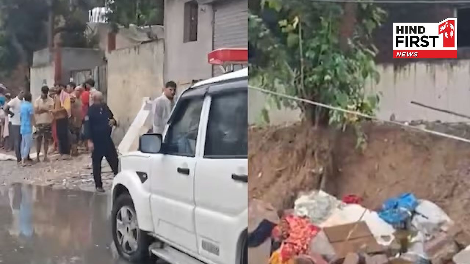 Rain became a death knell in Delhi, wall collapsed in Jaitpur, 7 died under the rubble