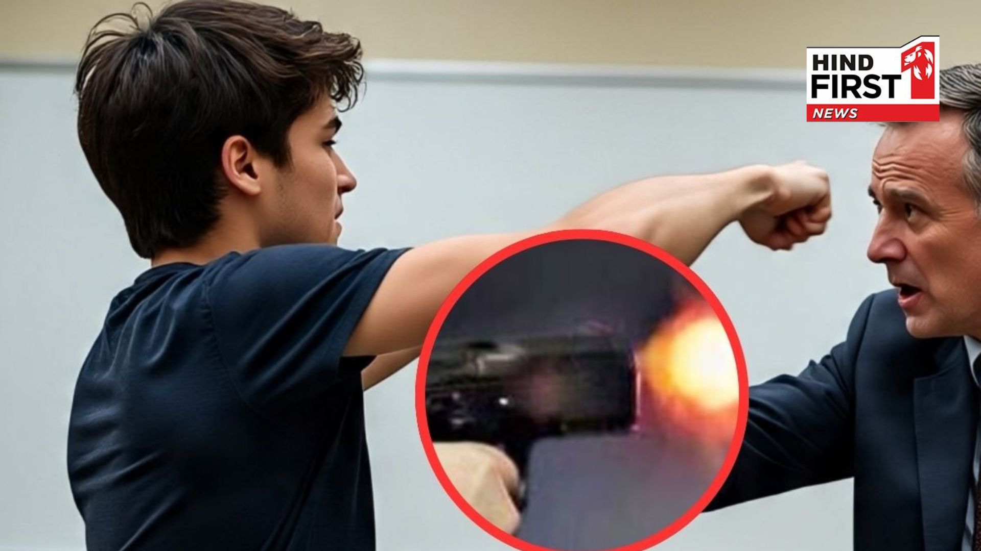 Uttarakhand Crime: Class 9 student shot a teacher, brought pistol in his lunch box Uttarakhand Crime: Class 9 student shot a teacher, brought pistol in his lunch box