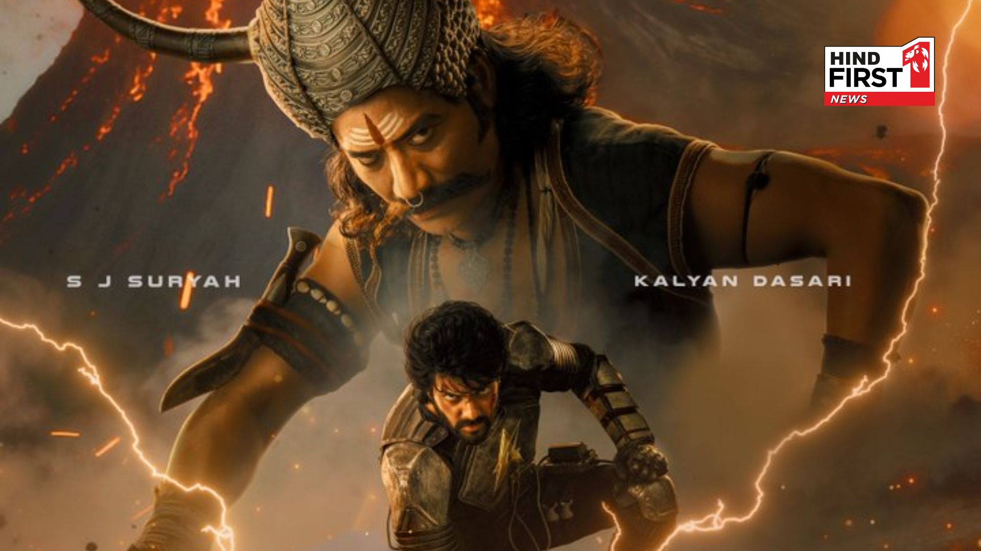 Adhira First Look: SJ Suryah, Kalyan Dasari Join Prasanth Varma’s Telugu Superhero Universe