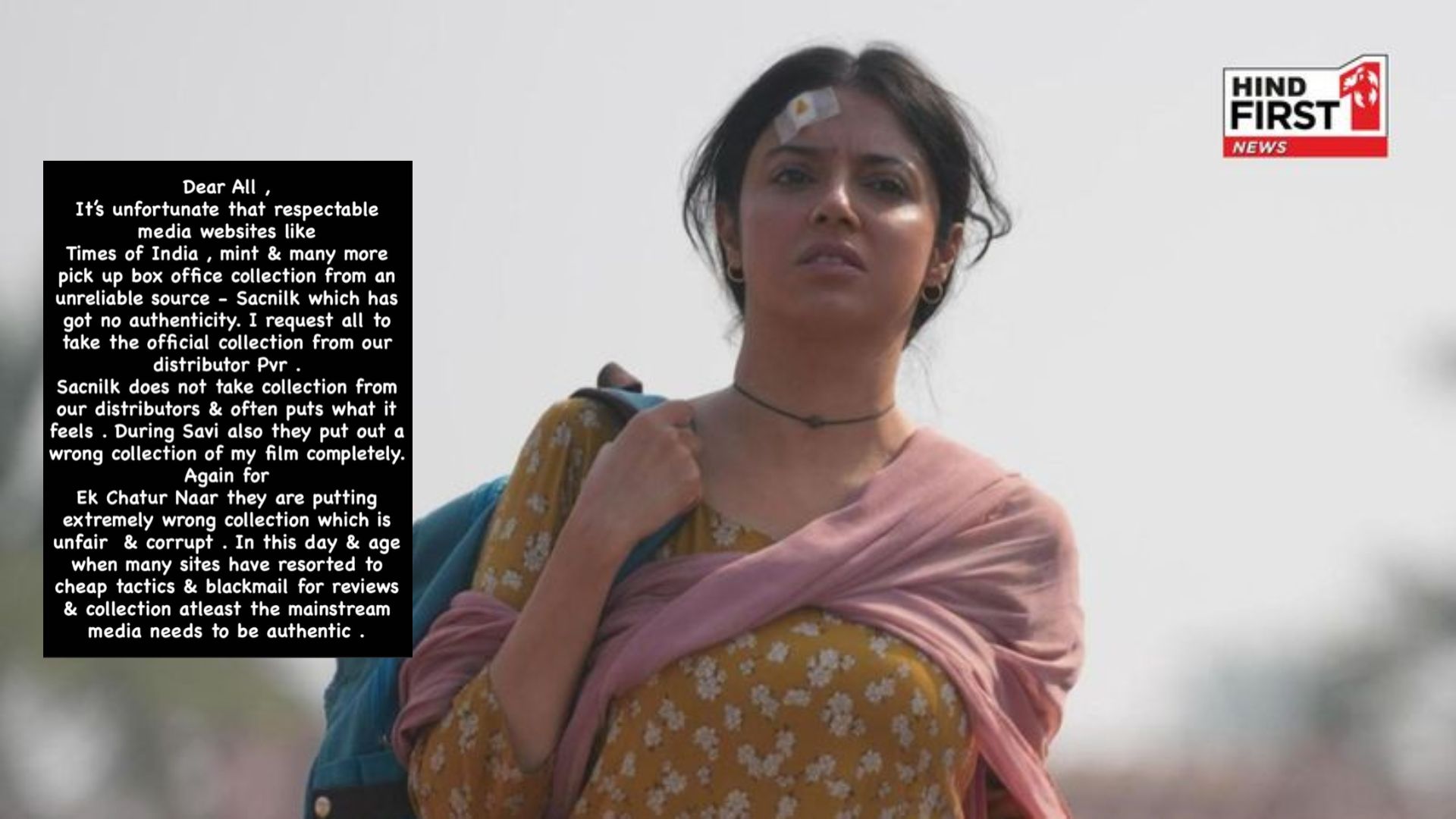 Divya Khossla Slams Wrong Box Office Projections for Ek Chatur Naar