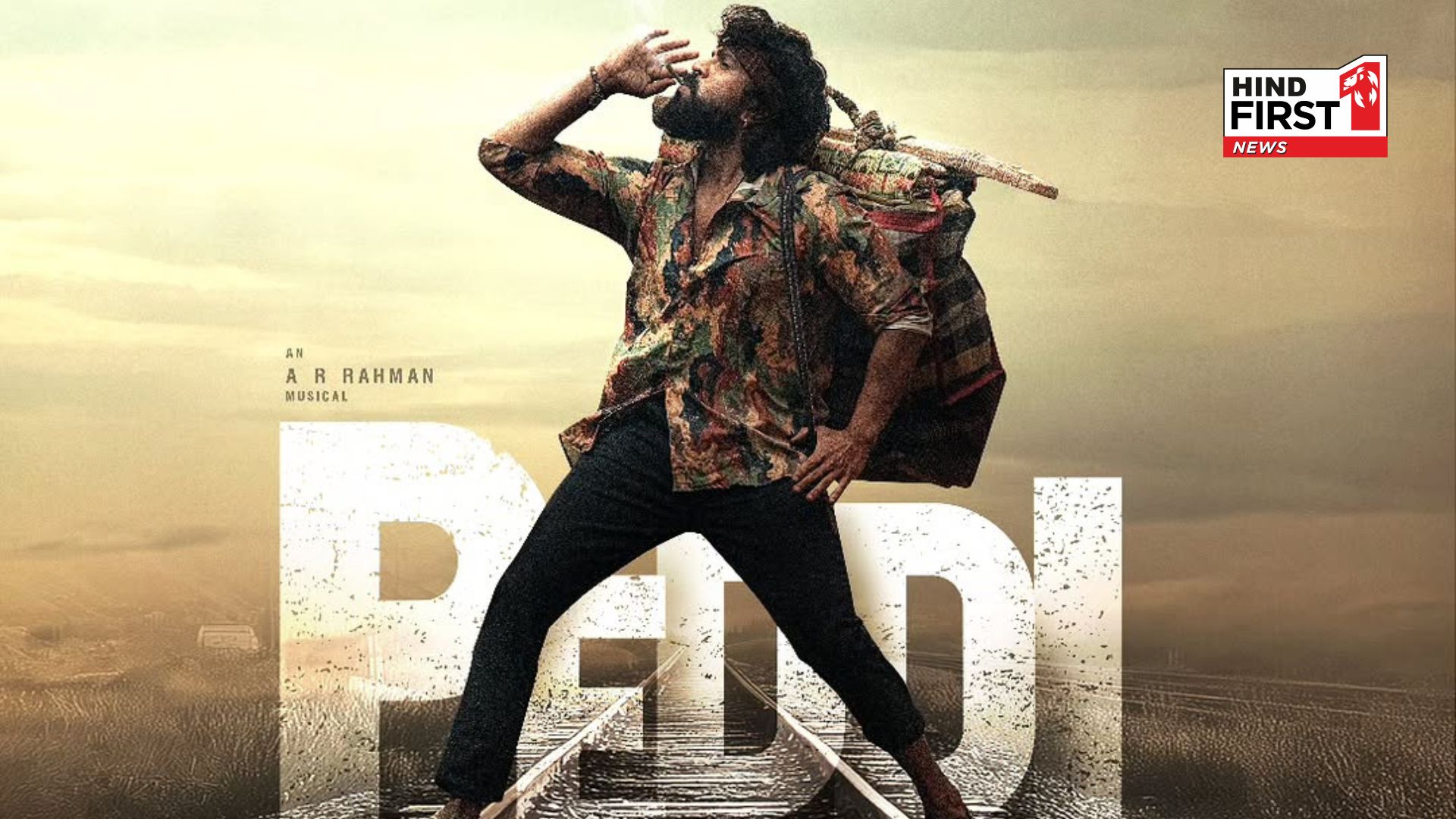 Ram Charan Celebrates 18 Years in Cinema! Peddi Makers Drop a New Poster