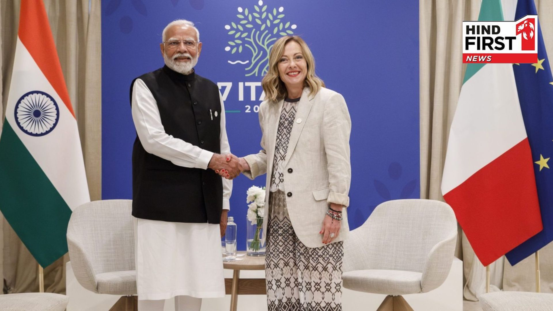 PM Modi spoke to Georgia Meloni, emphasised on strengthening bilateral relations