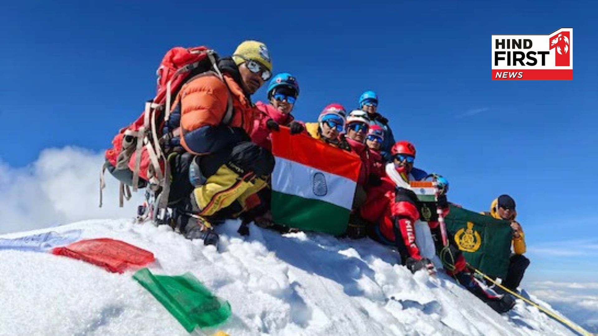 ITBP women climbers conquer Mount Nun, honored at flag-in ceremony