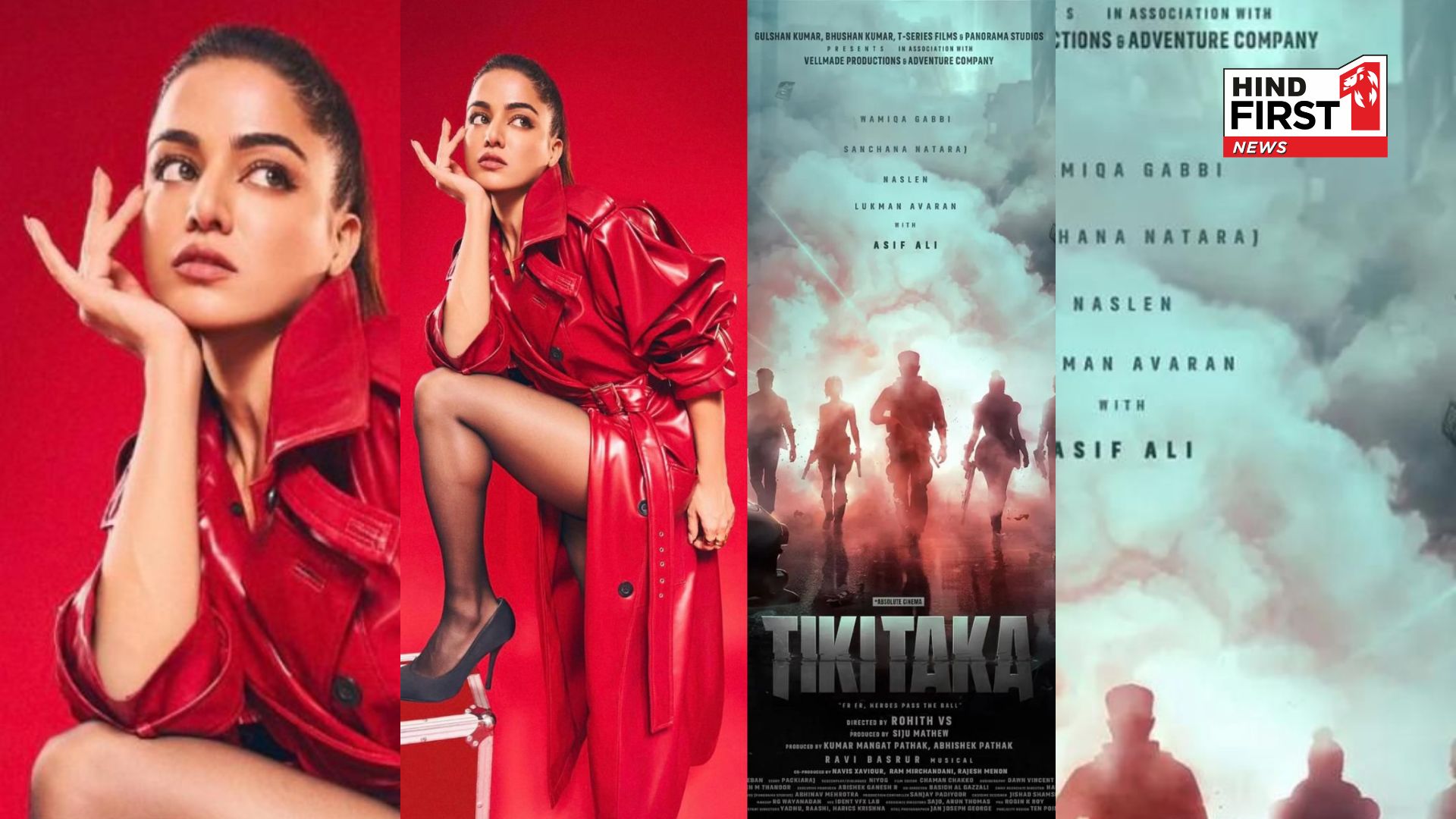 Wamiqa Gabbi Makes a High-Octane Malayalam Comeback with Tiki Taka