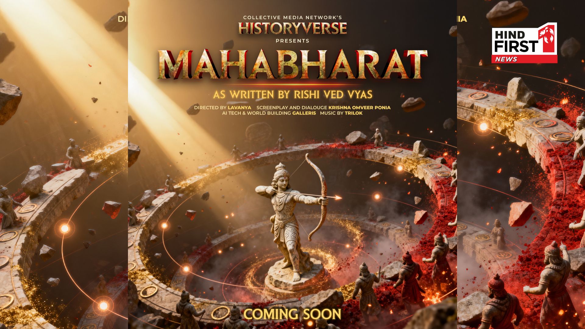 Mahabharat Returns! AI-Powered Epic to Premiere on WAVES OTT & Doordarshan