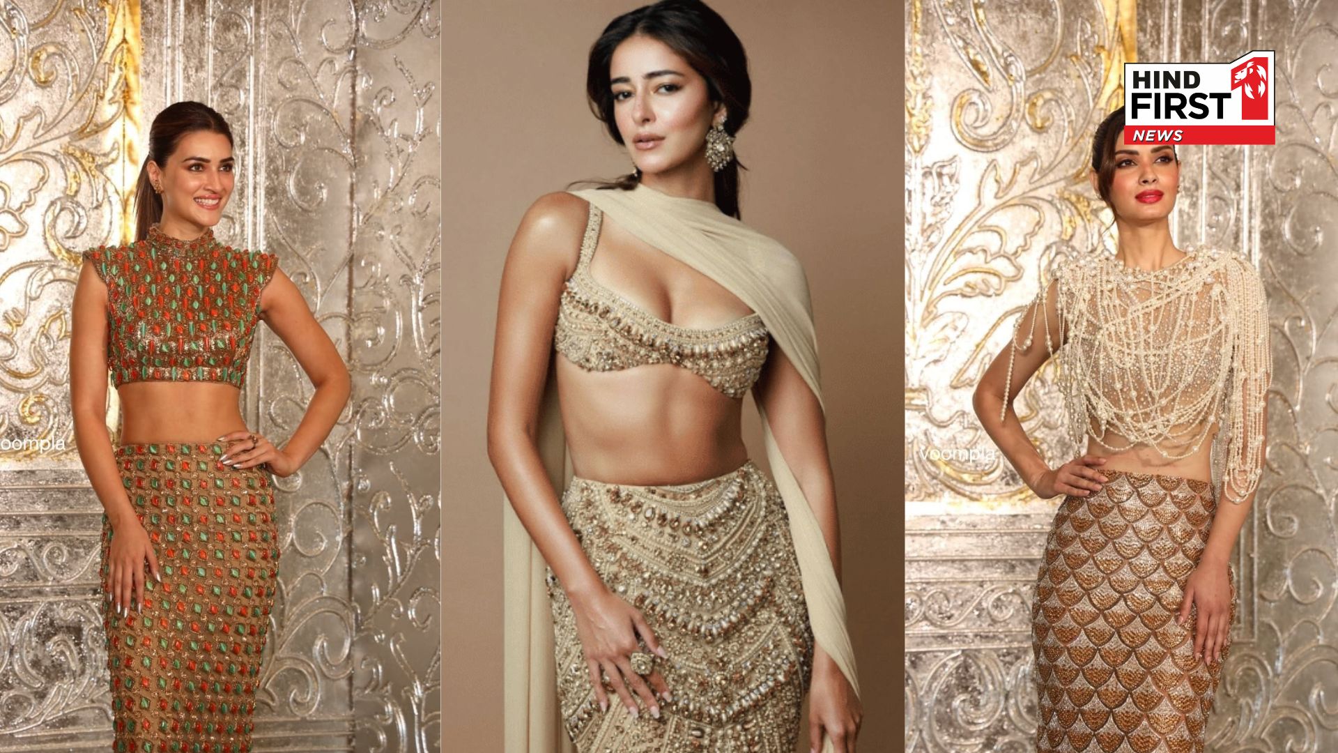 Diana Penty, Kriti Sanon, and Ananya Panday: 5 Divas Who Dazzled in Golden Shimmers at Manish Malhotras Diwali Bash