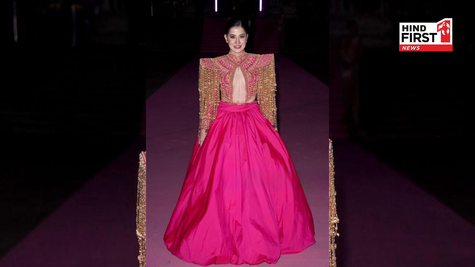 Uorfi Javed Goes Global! Fashion Icon Graces The Pink Ball at British Museum Alongside Naomi Campbell, Idris Elba, Miuccia Prada, Sonam Kapoor & Others