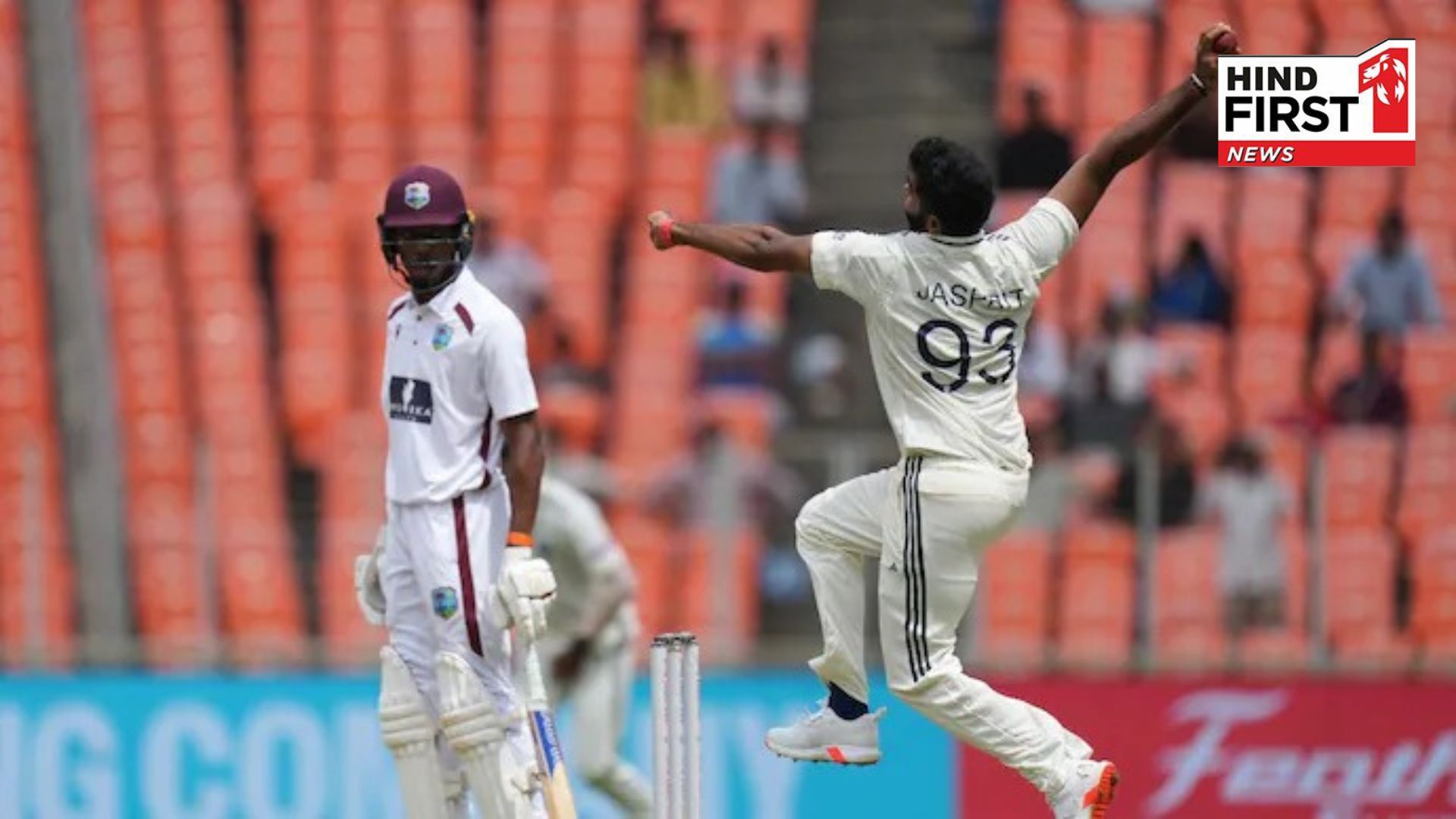 Empty Stands at Narendra Modi Stadium For Ind-WI 1st Test in Ahmedabad