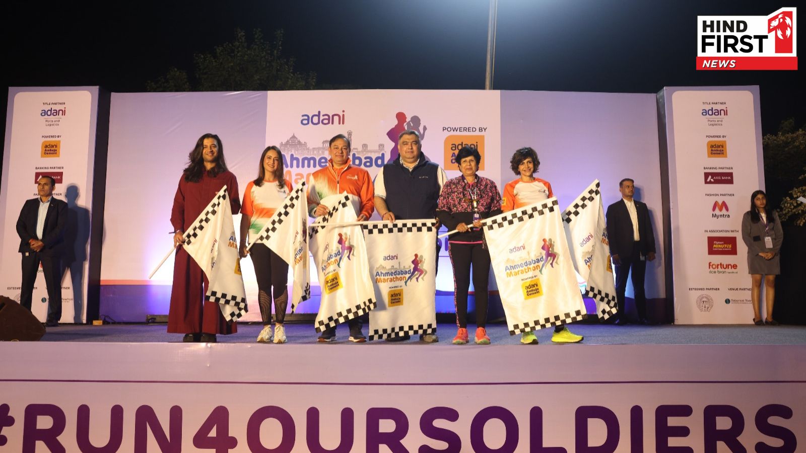 Record 24,000+ runners Set the Pace at the 9th Adani Ahmedabad Marathon