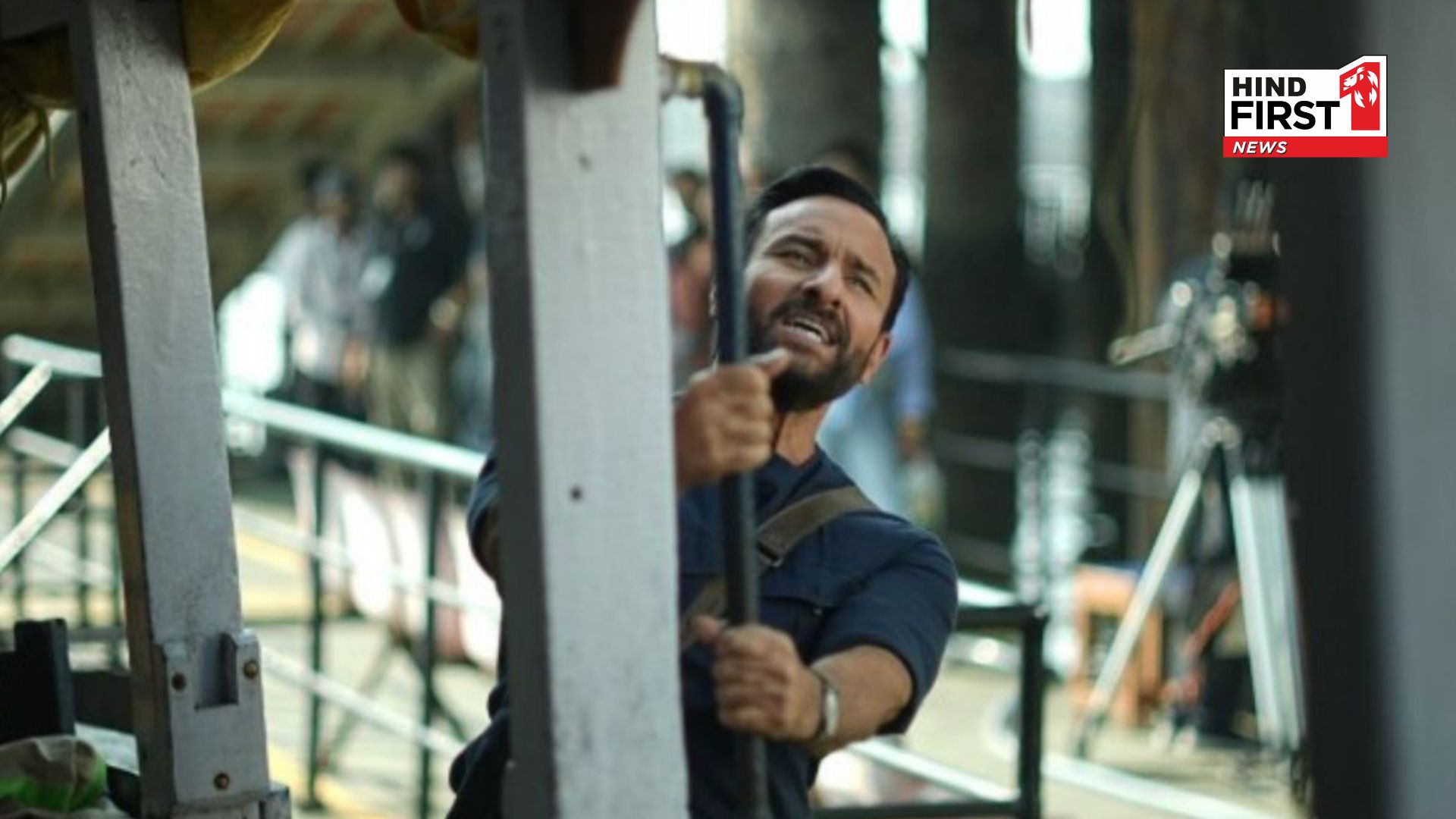 Saif Ali Khan Shoots a Crucial Sequence of Haiwaan in Alibaug