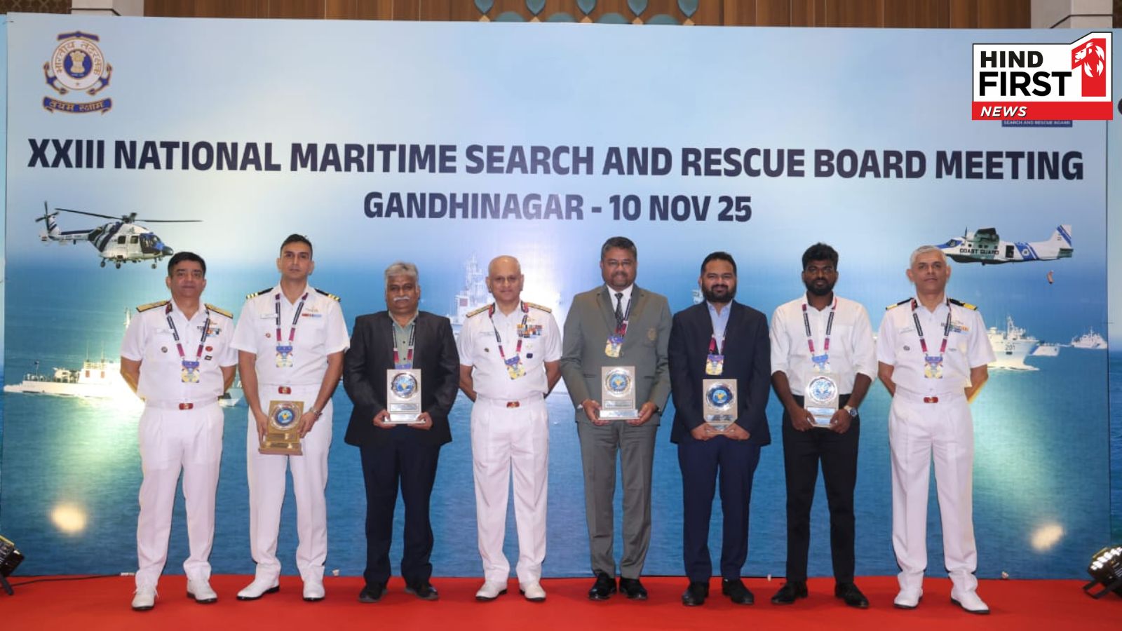 INDIAN COAST GUARD ORGANISES 23rd NATIONAL MARITIME SEARCH AND RESCUE BOARD MEETING IN GANDHINAGAR ON 10 NOV. 25