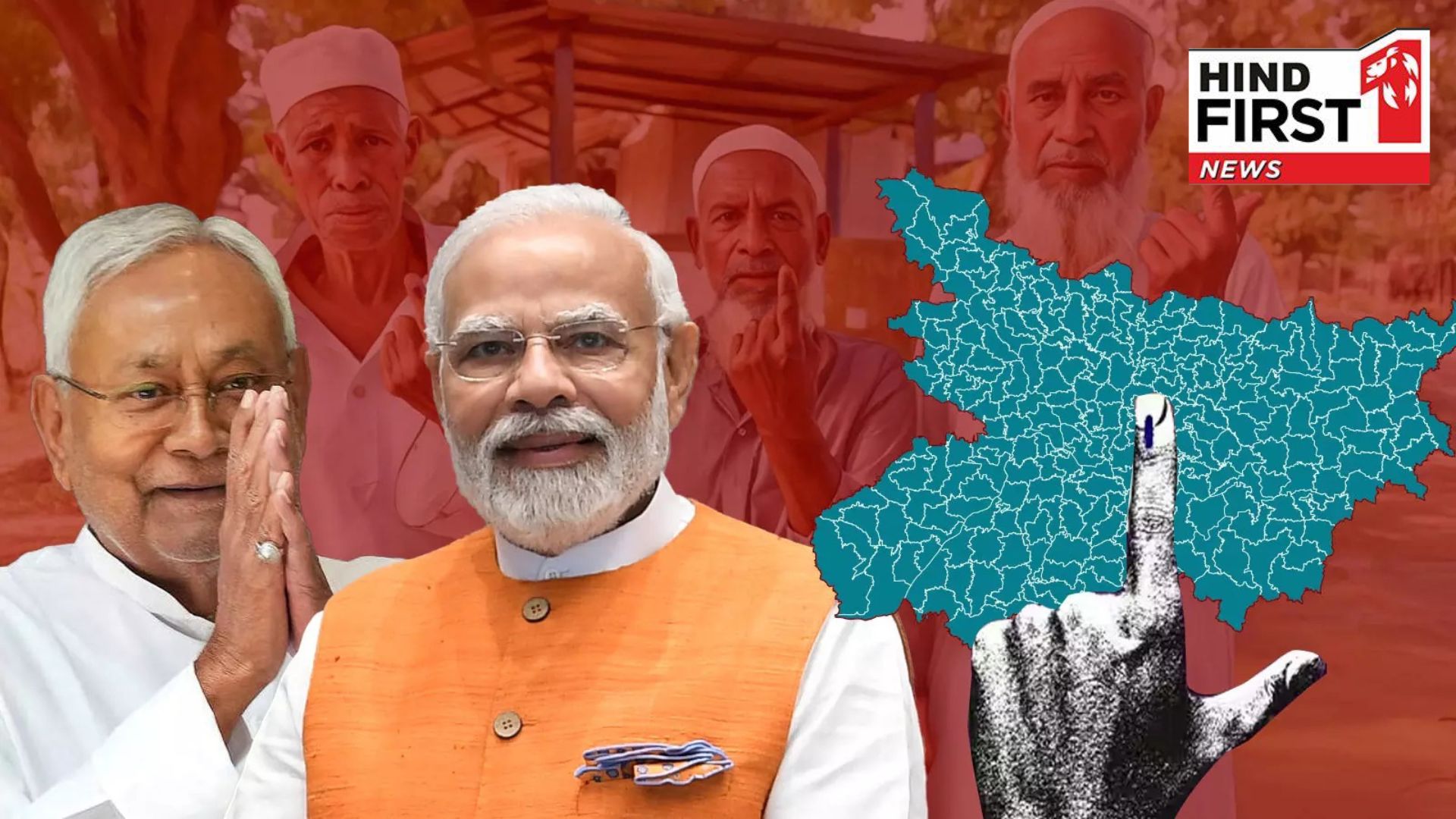 Signs of resounding NDA comeback in Bihar... Find out how many seats the Grand Alliance will win