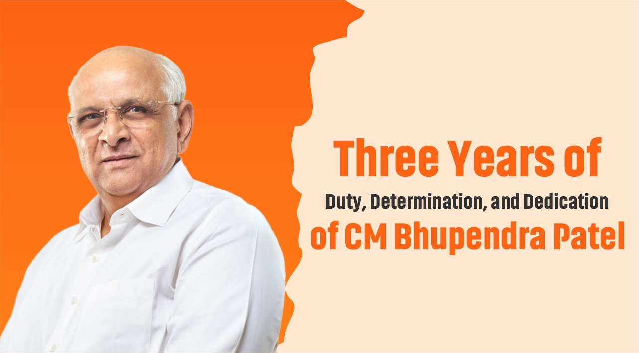 Under the PM Modis guidance, CM Bhupendra Patel continuously took Gujarats development journey forward Under the PM Modis guidance, CM Bhupendra Patel continuously took Gujarats development journey forward