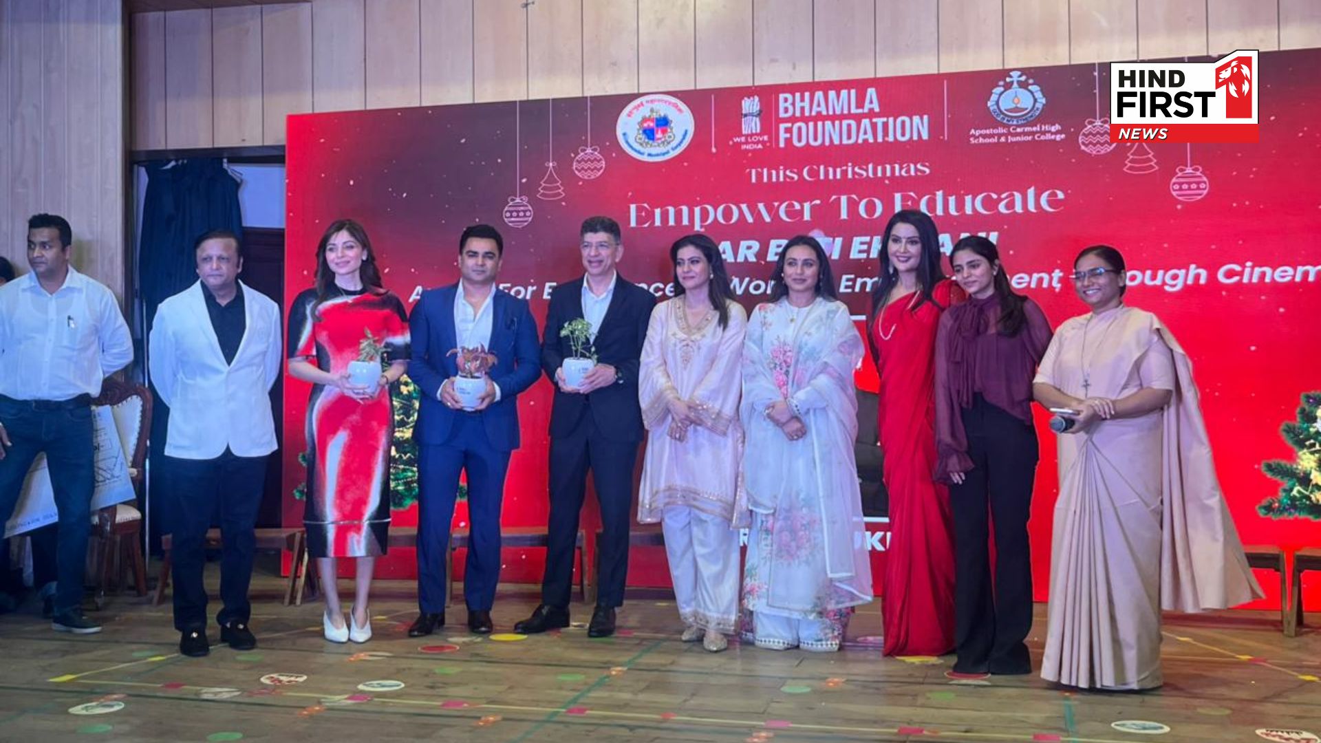 Kajol & Rani Mukerji Comes Together With the Bhamla Foundation to Award Nearly 500 Scholarships to Girls From BMC Schools Kajol & Rani Mukerji Comes Together With the Bhamla Foundation to Award Nearly 500 Scholarships to Girls From BMC Schools