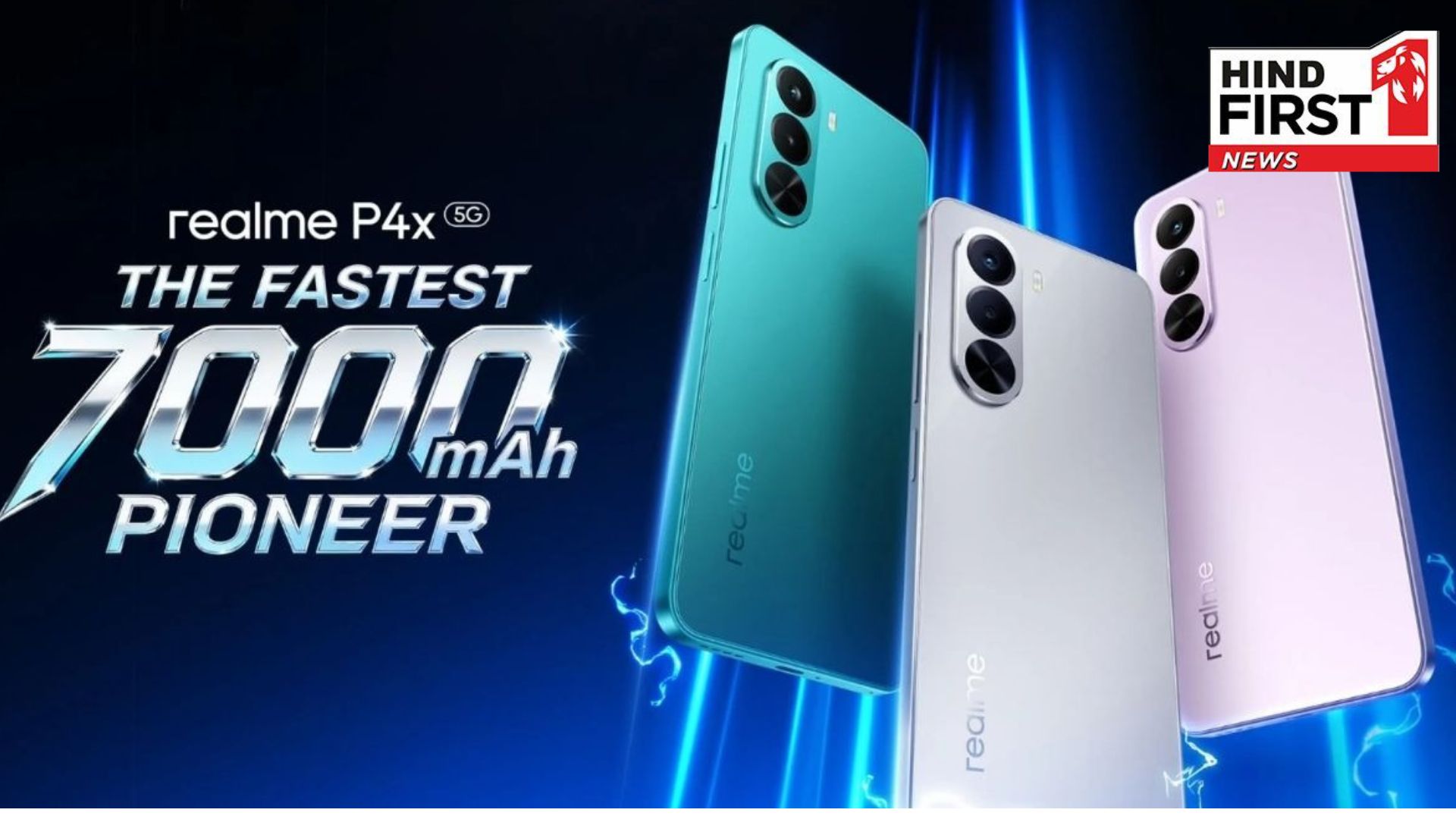 Realme P4X 5G is Here With 7000mAh Big Battery, This Is The Price