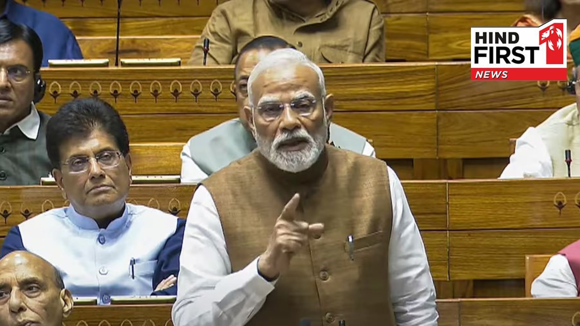 Parliament Winter Session: PM Modi beginning the discussion on Vande Mataram in the Lok Sabha Parliament Winter Session: PM Modi beginning the discussion on Vande Mataram in the Lok Sabha
