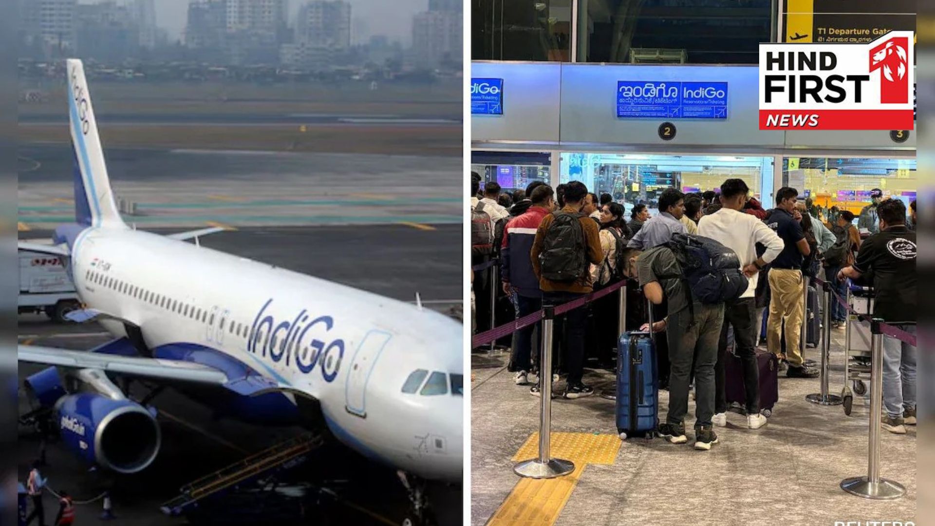 Indigo Crisis: Chaos at Airports Across the Country, 500 Indigo Flights Cancelled