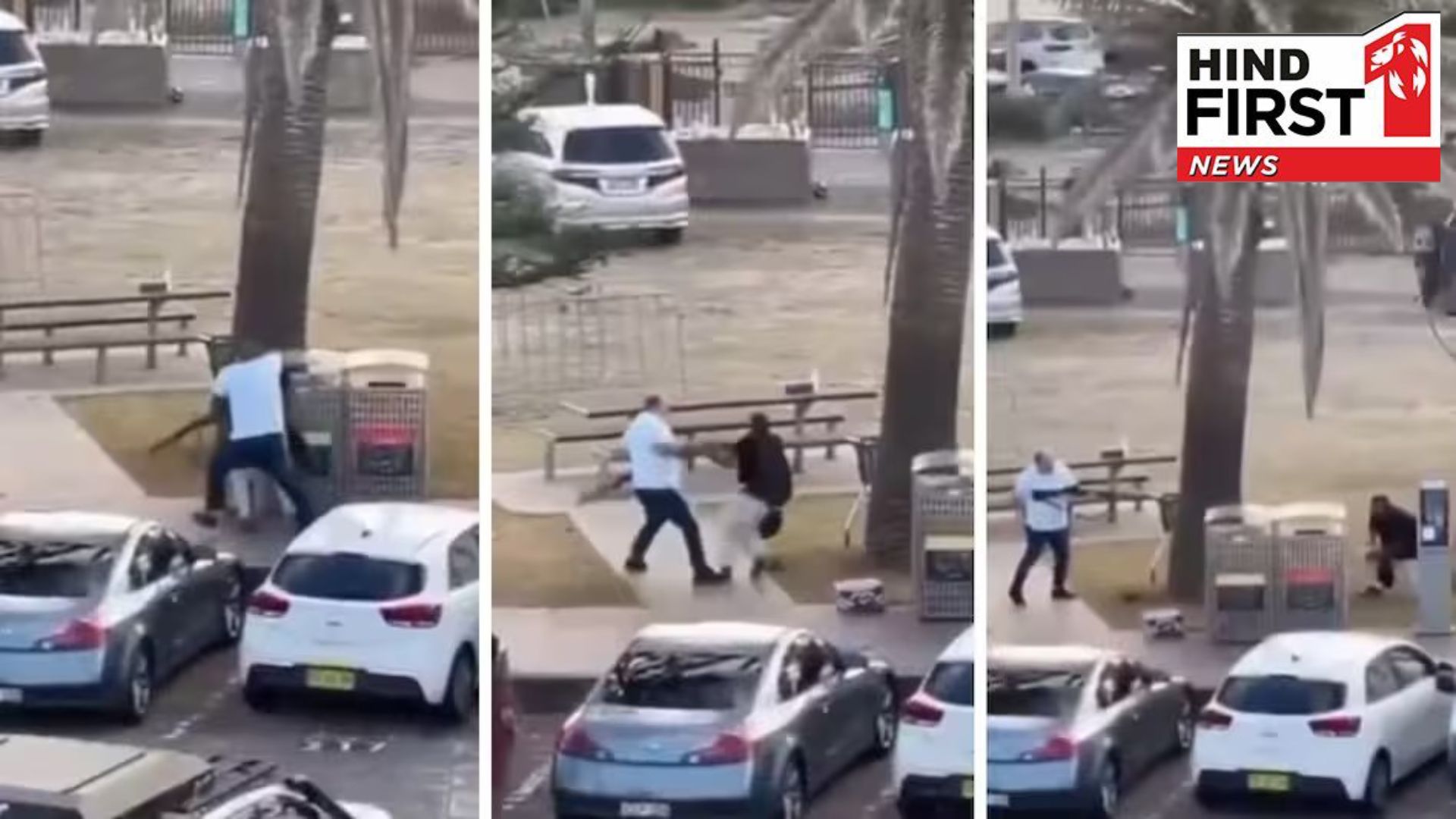 Sydney Shooting: Bystander caught the shooter, snatched the gun, and pointed it at the shooter. VIDEO