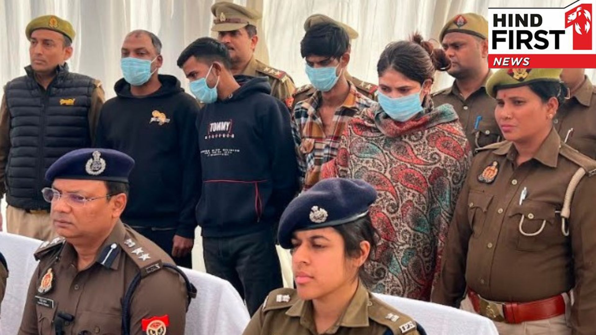 4 criminals, including a woman, arrested by Noida Commissionerate, for theft in the NCR region