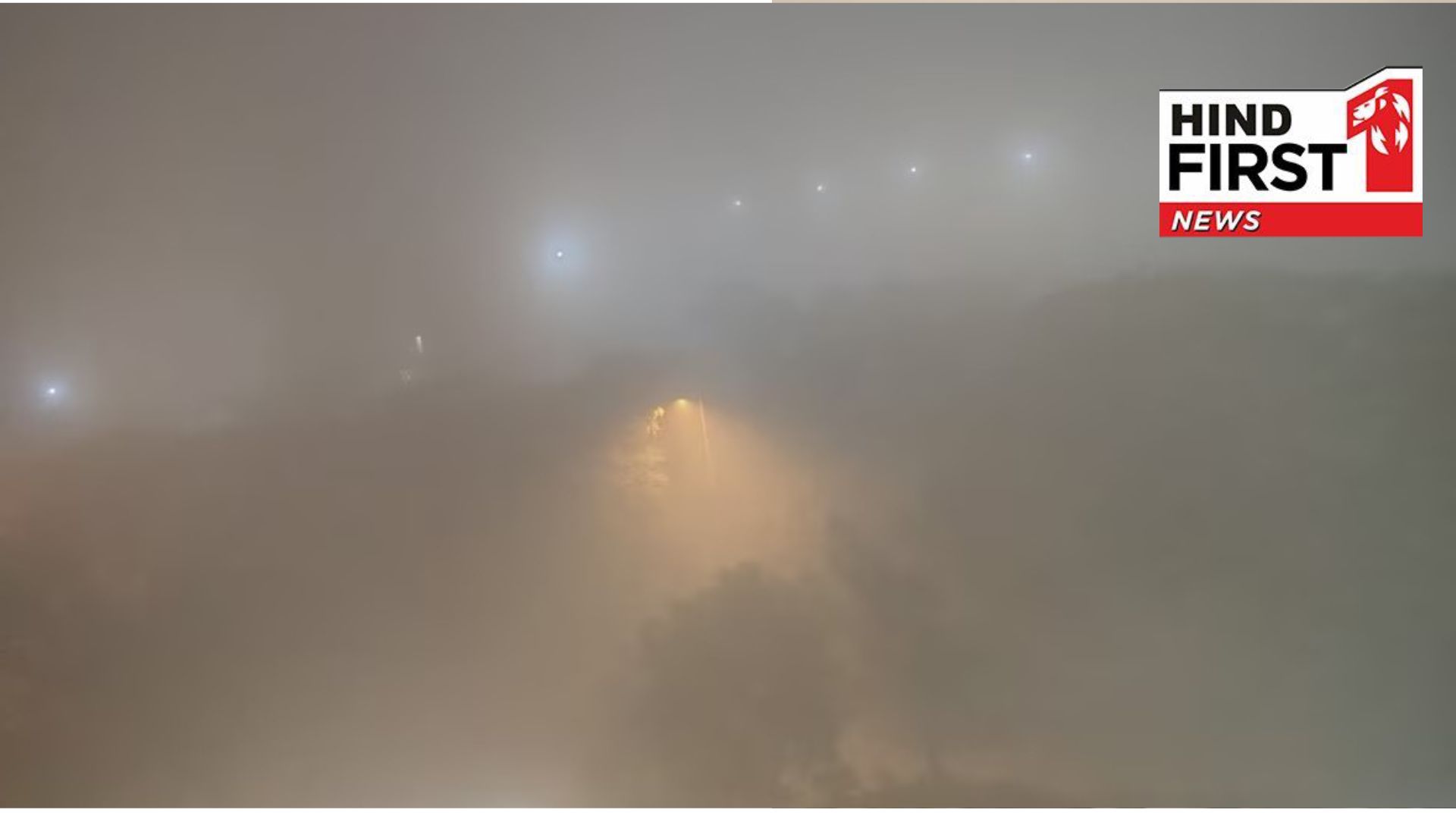 Lucknow IND vs SA match was cancelled, Delhi-NCR is enveloped in dense fog, visibility reduced to zero